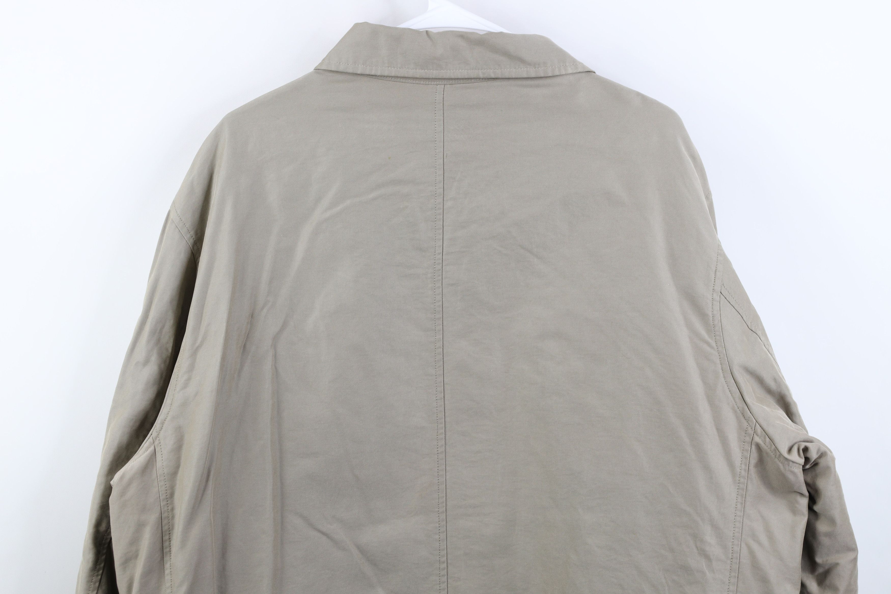 Ralph Lauren Vintage 90s Ralph Lauren Quilted Chore Barn Jacket Beige Size US L / EU 52-54 / 3 - 14 Thumbnail