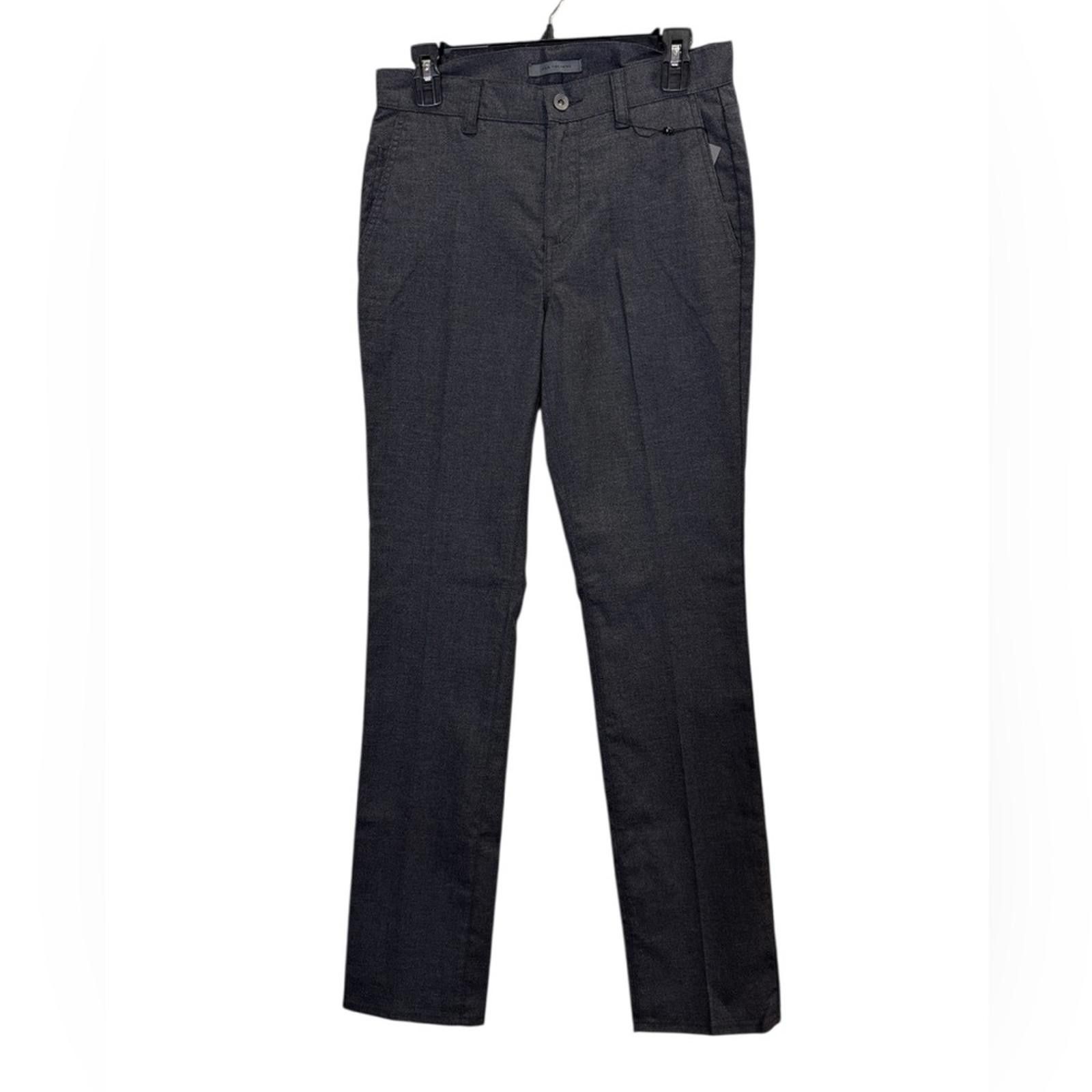 John Varvatos Men’s Gray Wool Cotton Blend Trousers Sz 28