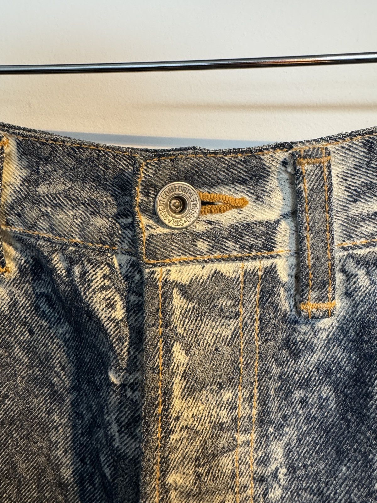 Doublet S/S 24 Acid Wash Denim Pants Size US 34 / EU 50 - 4 Thumbnail