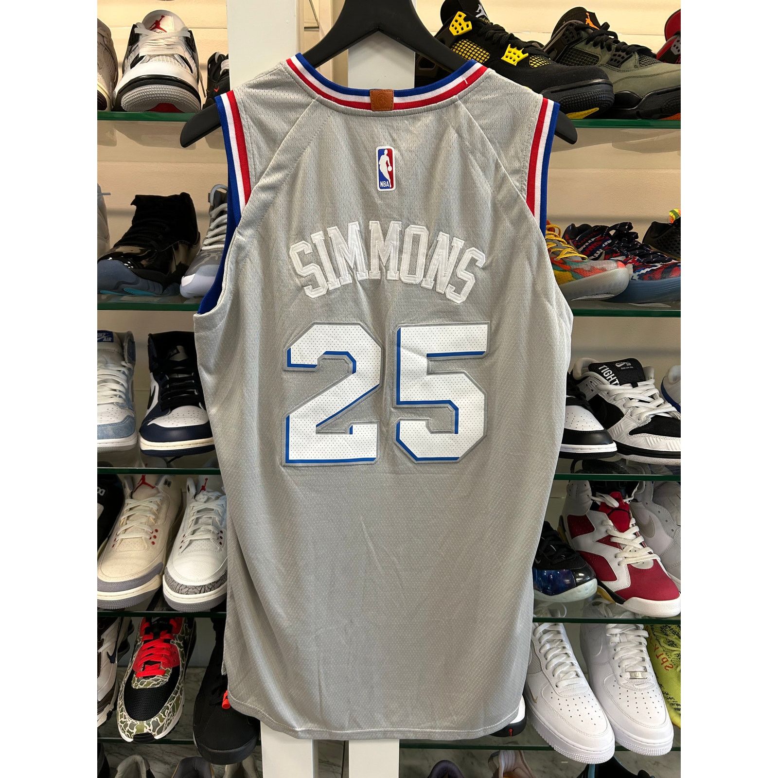 Nike Nike Philadelphia 76ers City Edition Jersey 25 Simmons XL Size US XL / EU 56 / 4 - 3 Thumbnail