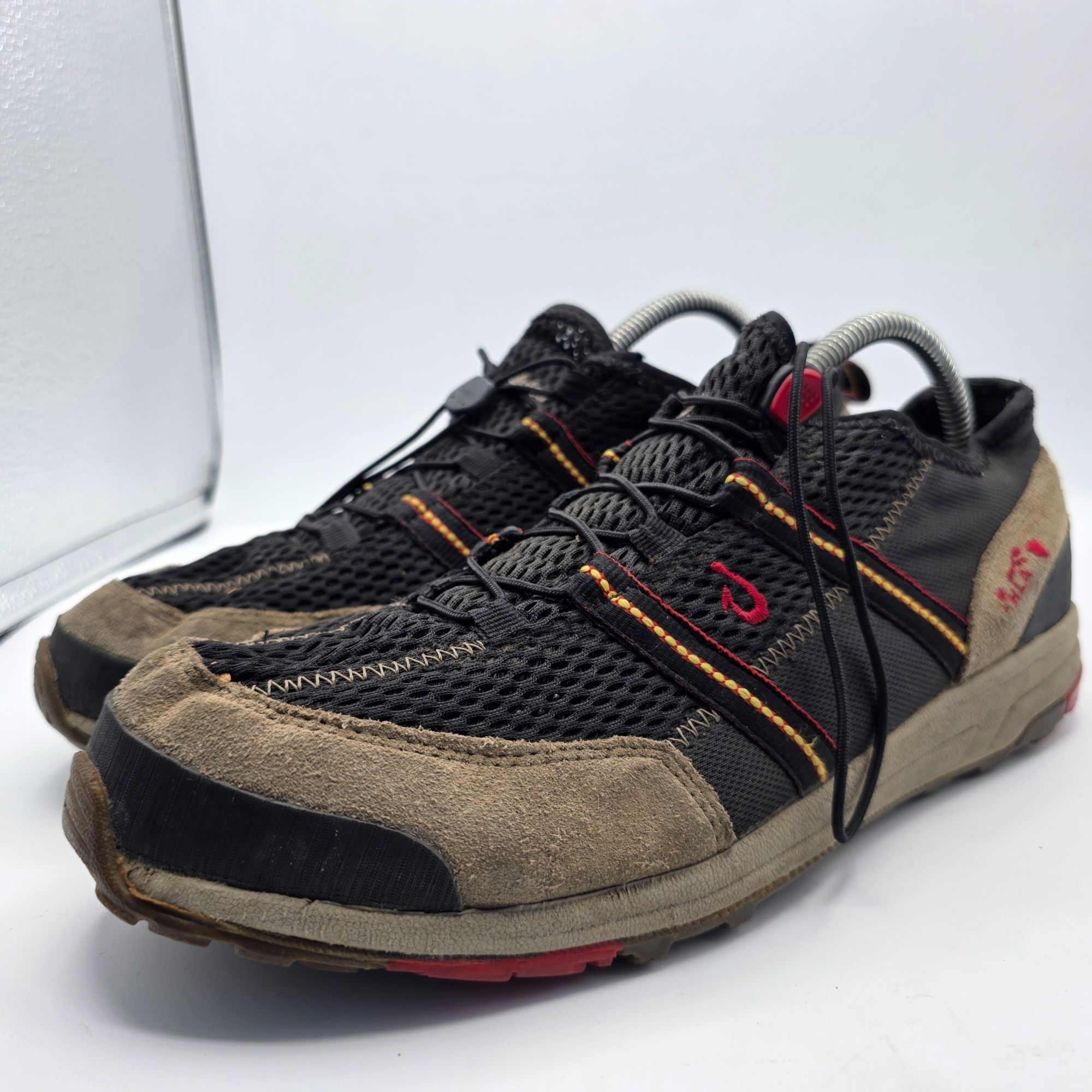 Olukai Olukai Kia’i Trainer Mens Size 11 Brown Red Athletic Shoes O Size US 11 / EU 44 - 3 Thumbnail