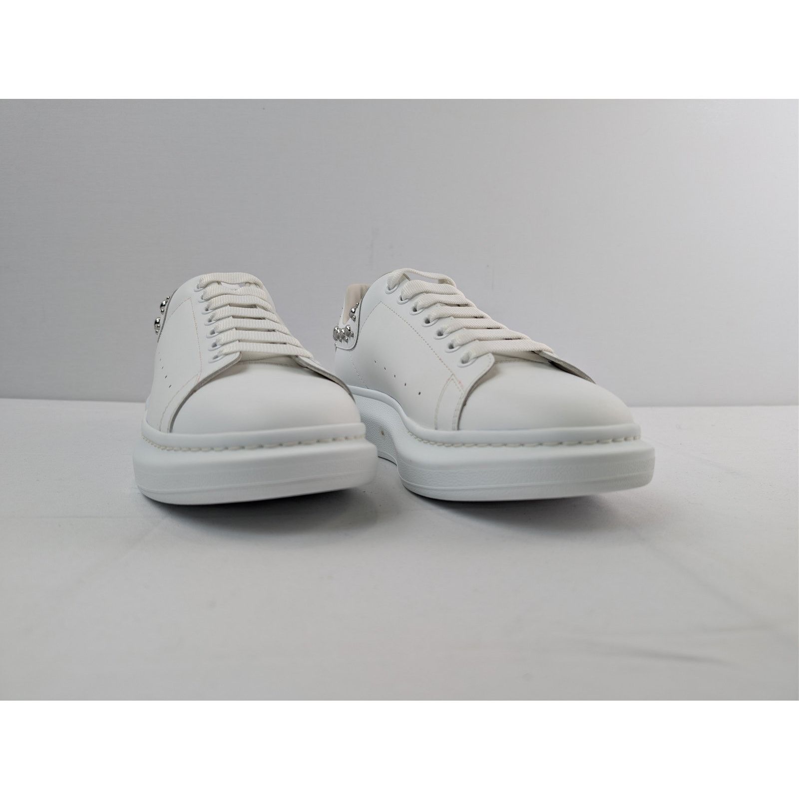 Alexander McQueen o1rshd1 Larry Sneakers in White/Silver Size US 11 / EU 44 - 5 Thumbnail