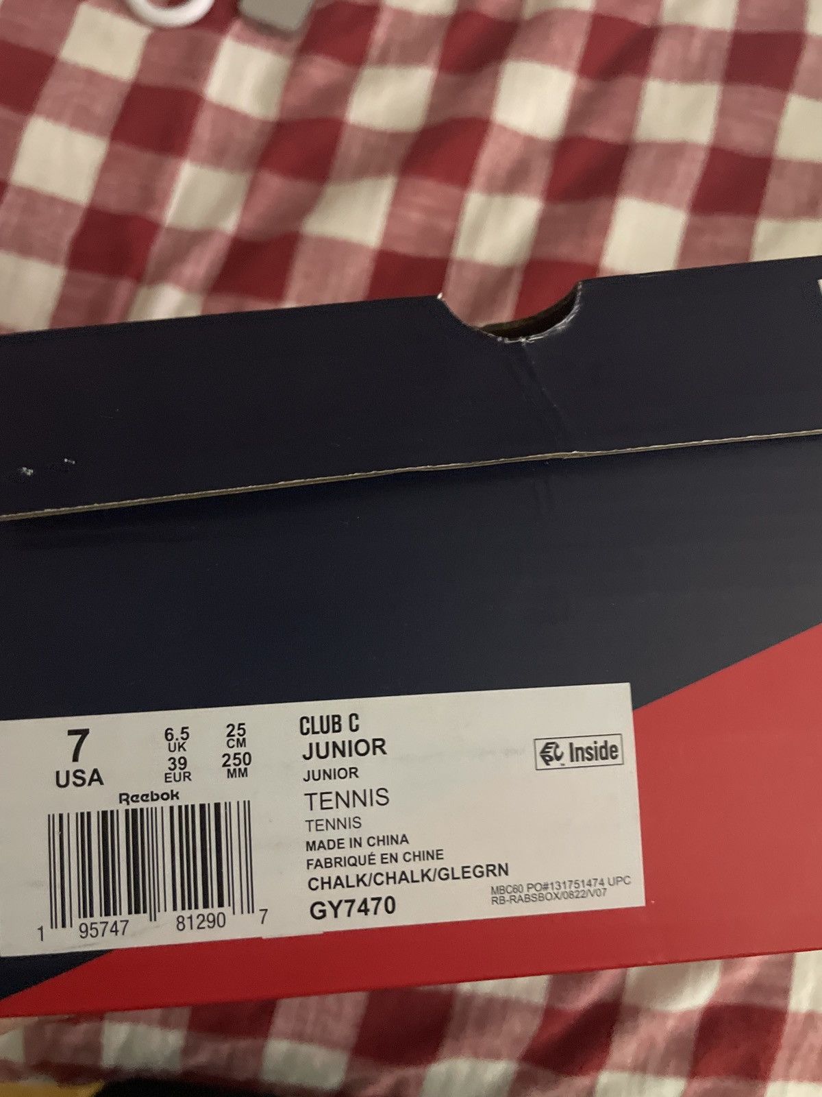 Reebok Club C chalk Size US 7 / EU 40 - 4 Thumbnail