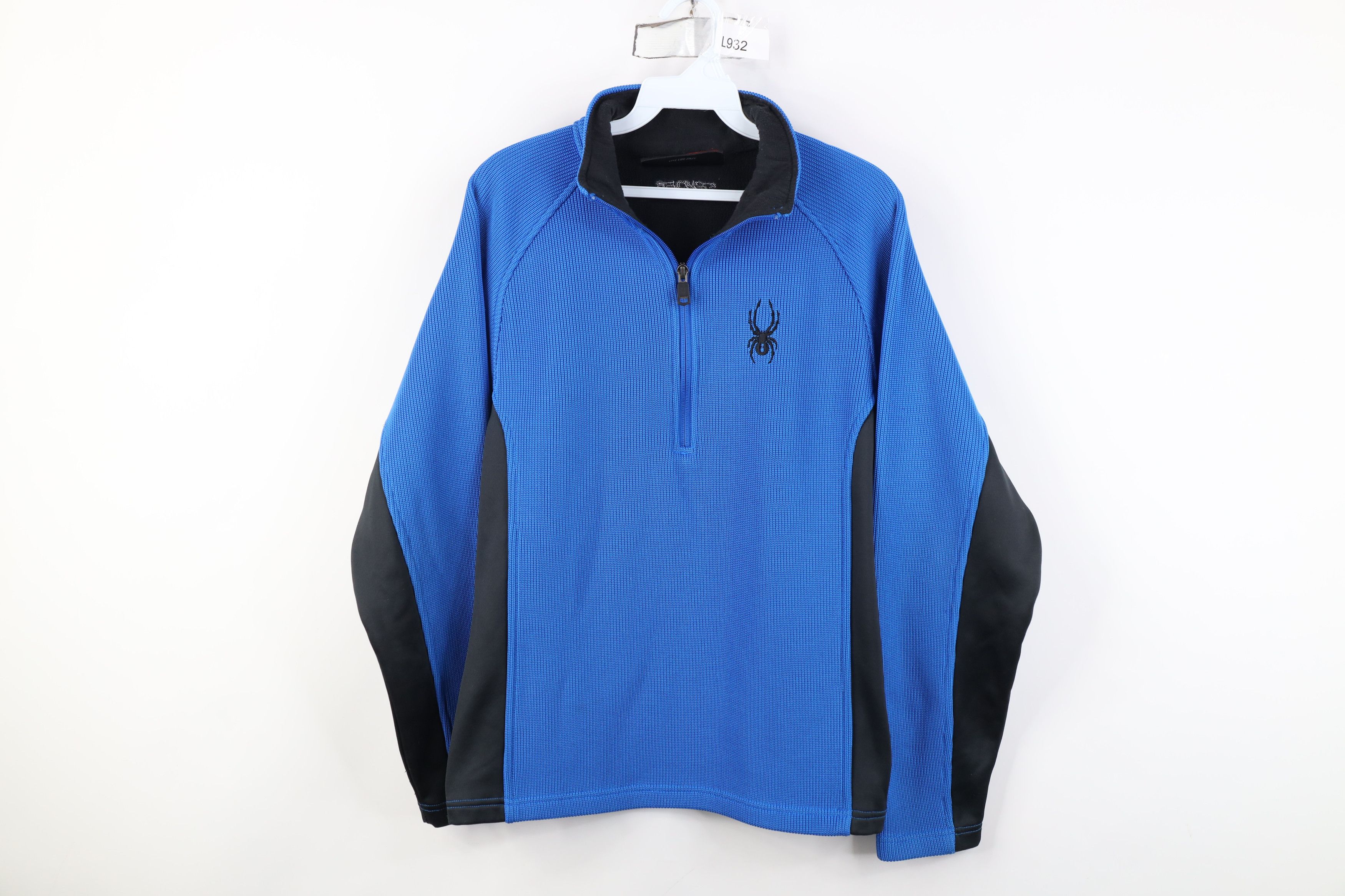 Spyder Spyder Core Knit Fleece Lined Half Zip Pullover Sweater Blue Size US S / EU 44-46 / 1 - 1 Thumbnail