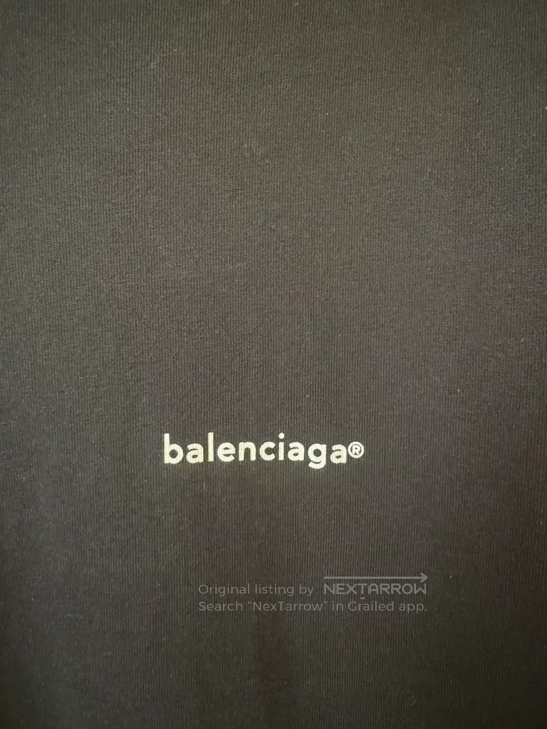 Balenciaga Balenciaga Classic Short Sleeve T-Shirt Size US M / EU 48-50 / 2 - 2 Thumbnail