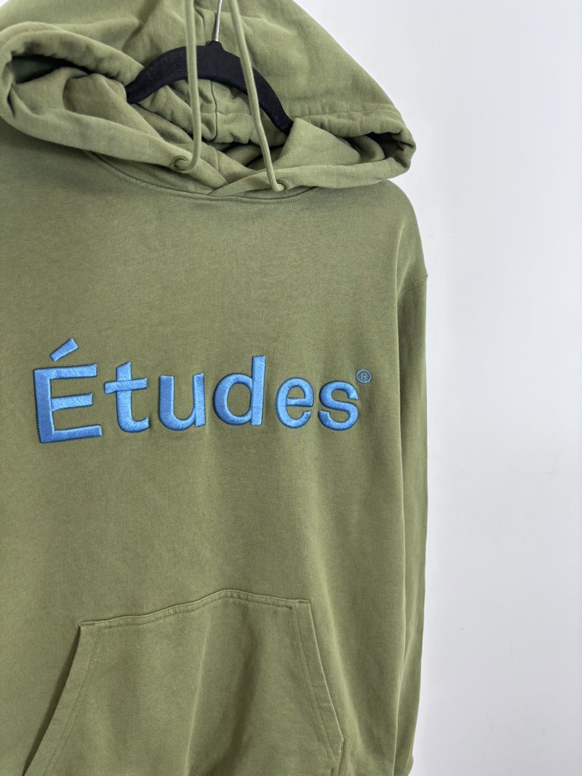 Etudes Etudes Studio Klein Big Embroidered Logo Olive Green Hoodie Size US M / EU 48-50 / 2 - 6 Thumbnail