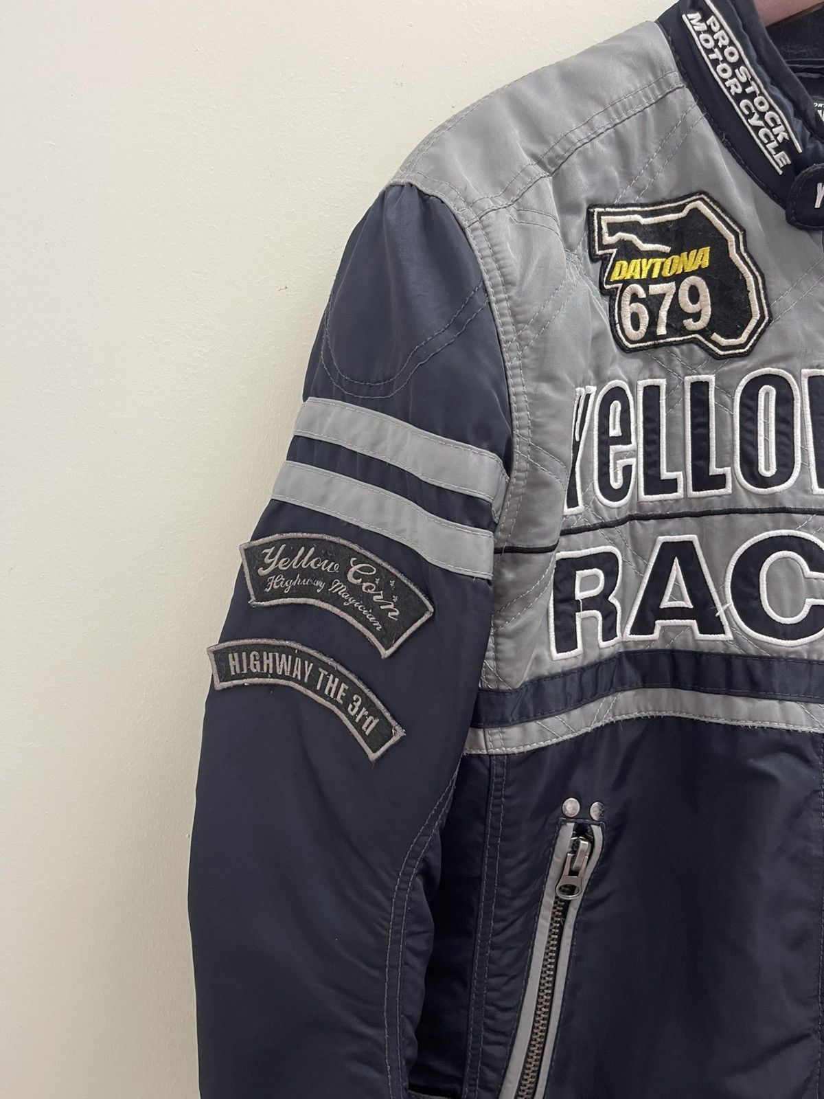 Daytona × YELLOW CORN Vtg Yellow Corn Daytona Patches Riding Jacket Size US S / EU 44-46 / 1 - 11 Thumbnail
