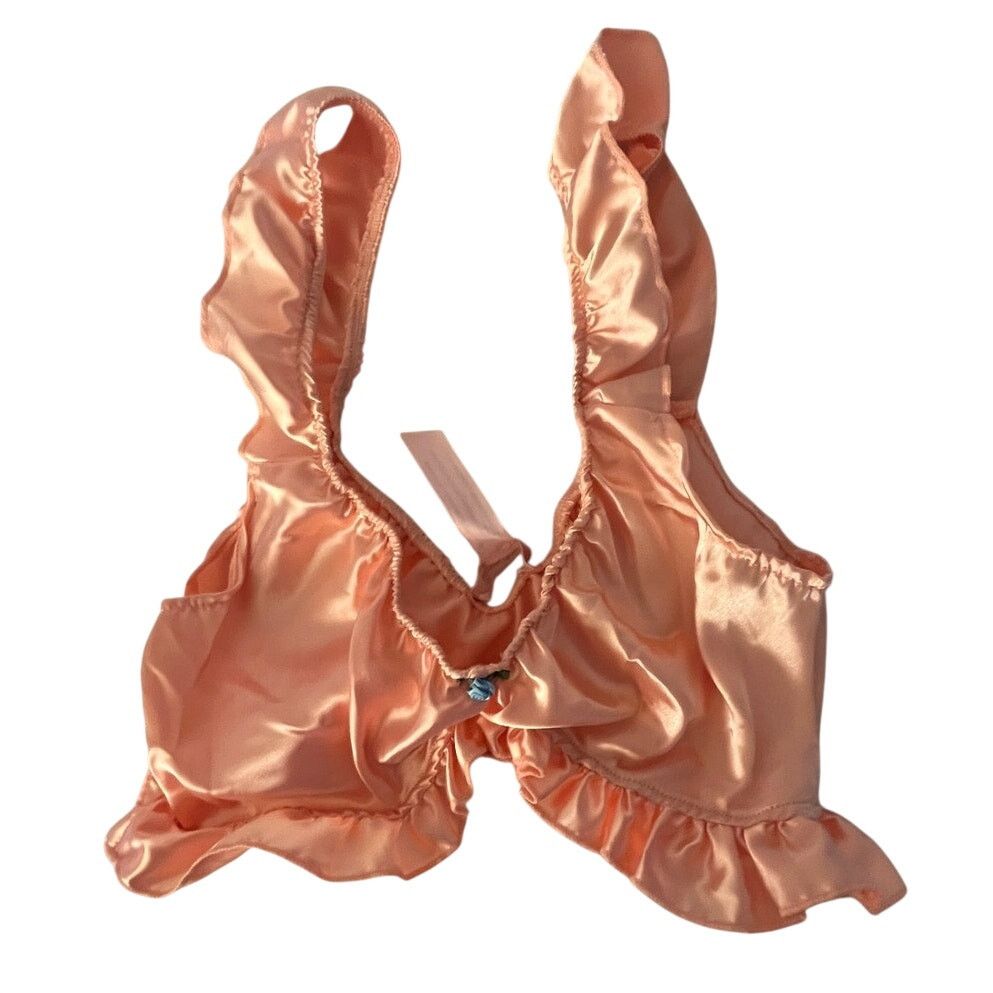 Dolls Kill Dolls Kill Sugar Thrillz Satin Bralette Size: XXS Size ONE SIZE - 1 Thumbnail