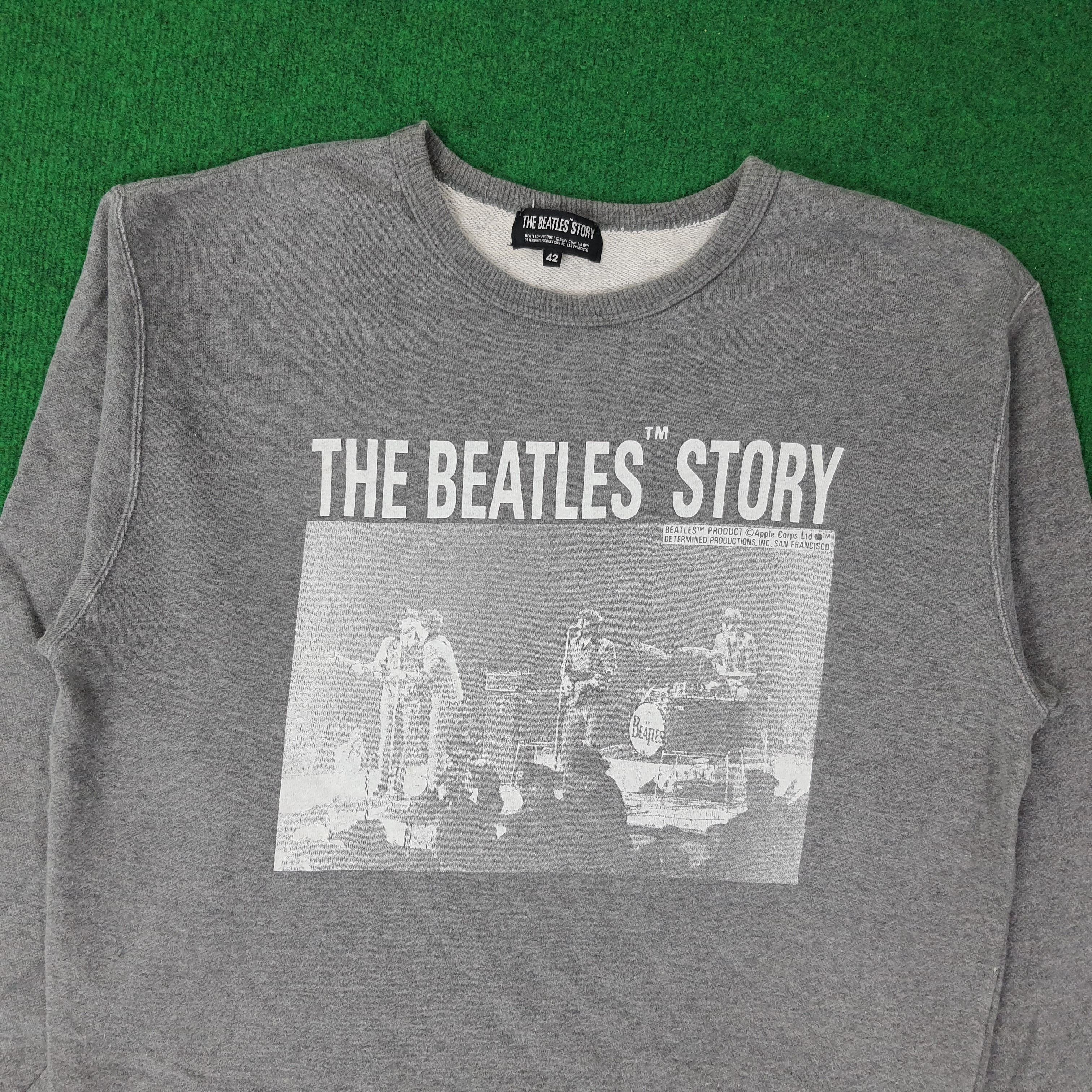Band Tees Vintage The Beatles Story Apple Corps Sweatshirt C260N25 Size US M / EU 48-50 / 2 - 2 Thumbnail