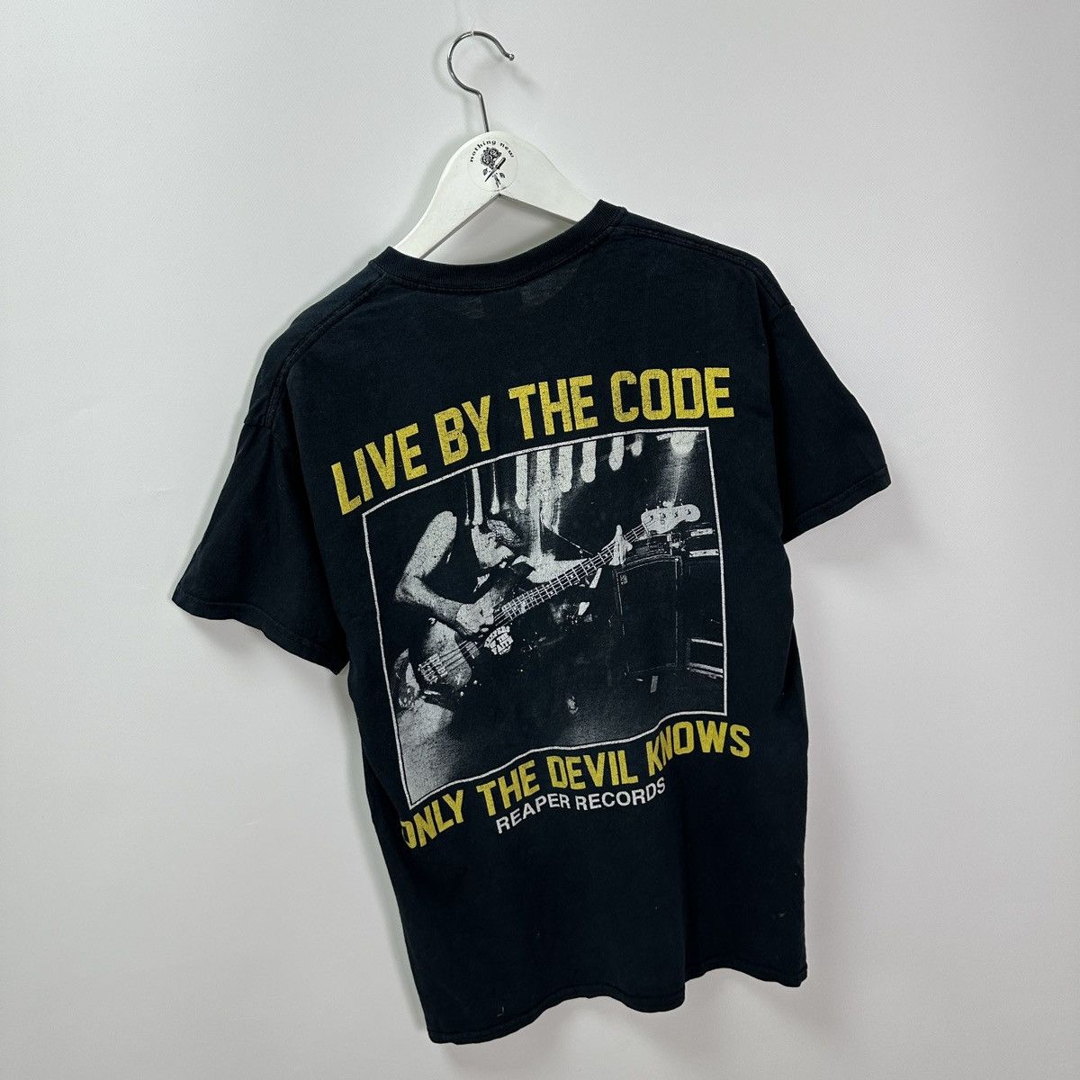 Vintage Vintage 00s Terror Live By The Code Distressed tee y2k rock Size US M / EU 48-50 / 2 - 2 Thumbnail