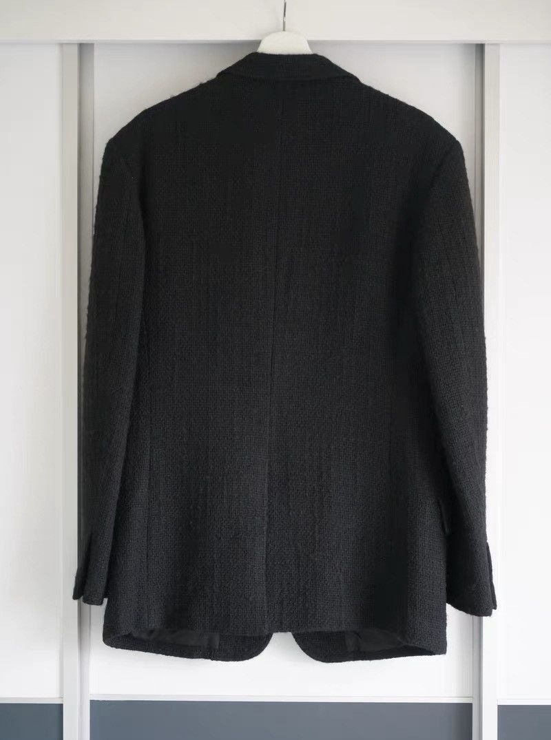 Yohji Yamamoto Yohji Yamamoto 13AW Silver Snap-Button Knit Blazer Size US M / EU 48-50 / 2 - 3 Thumbnail