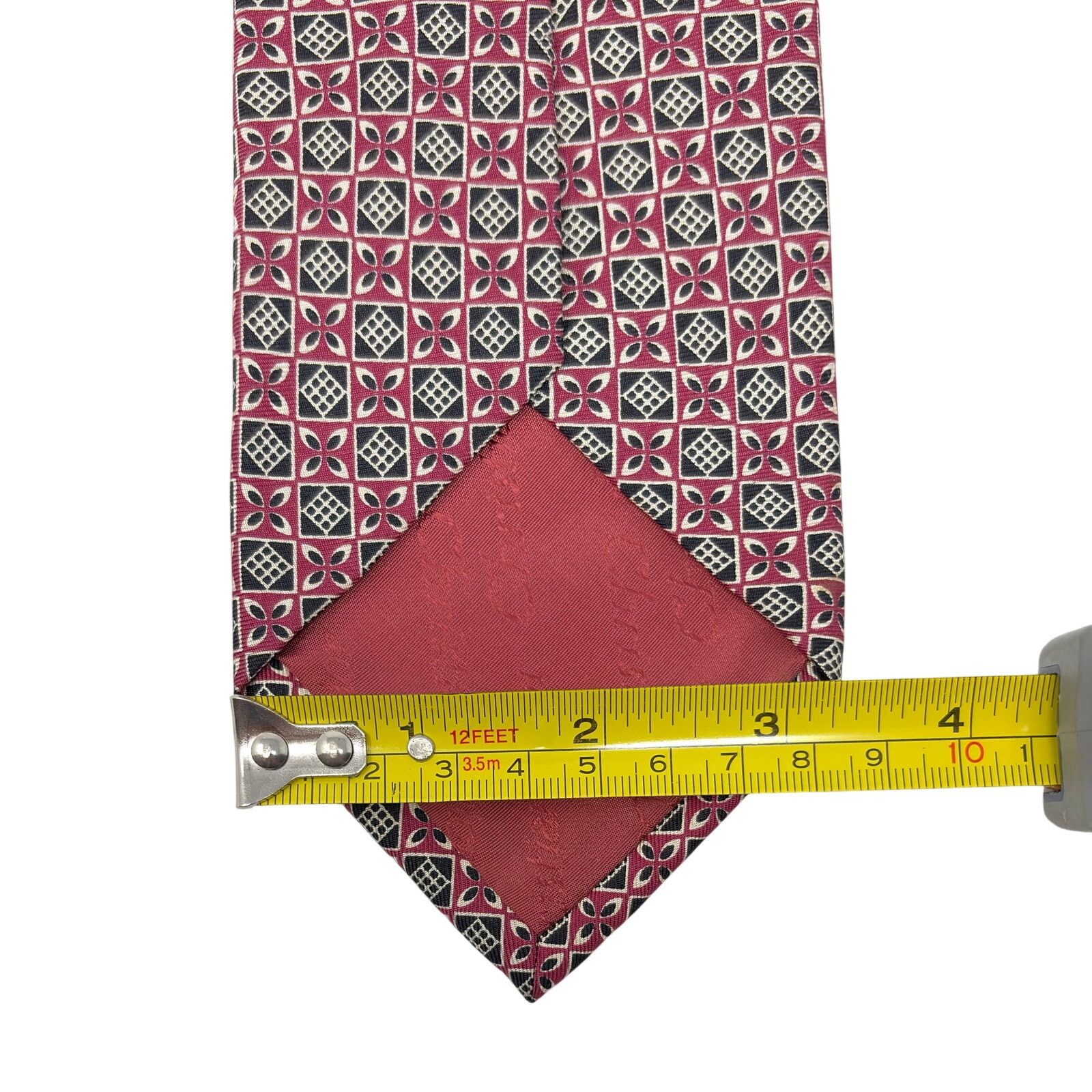 Christian Dior Monsieur Christian Dior Abstract Pattern Tie Size ONE SIZE - 8 Thumbnail