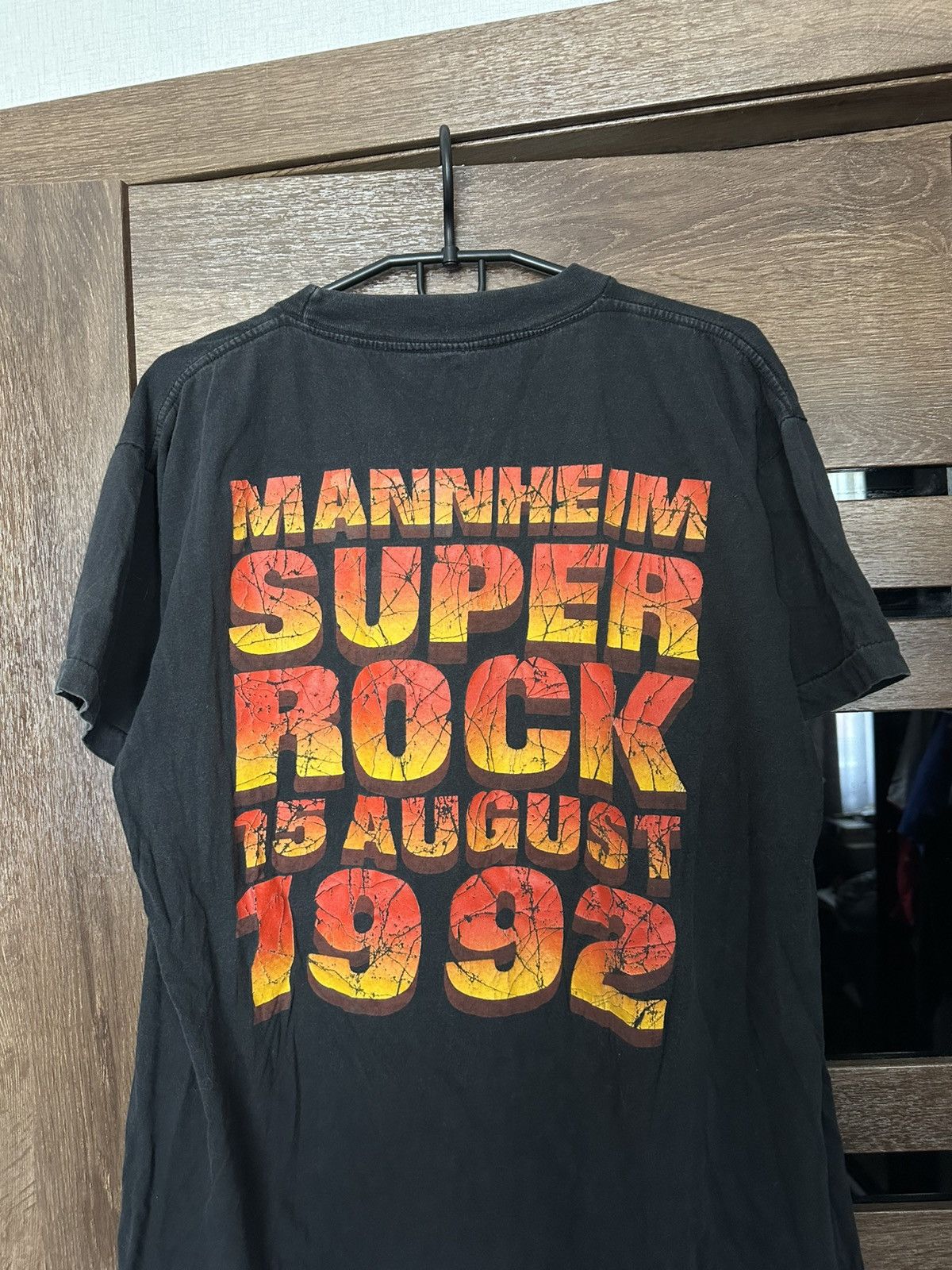 Band Tees 1992 Super Rock Mannheim Vintage Band T-Shirt Tee Slayer Size US L / EU 52-54 / 3 - 7 Thumbnail