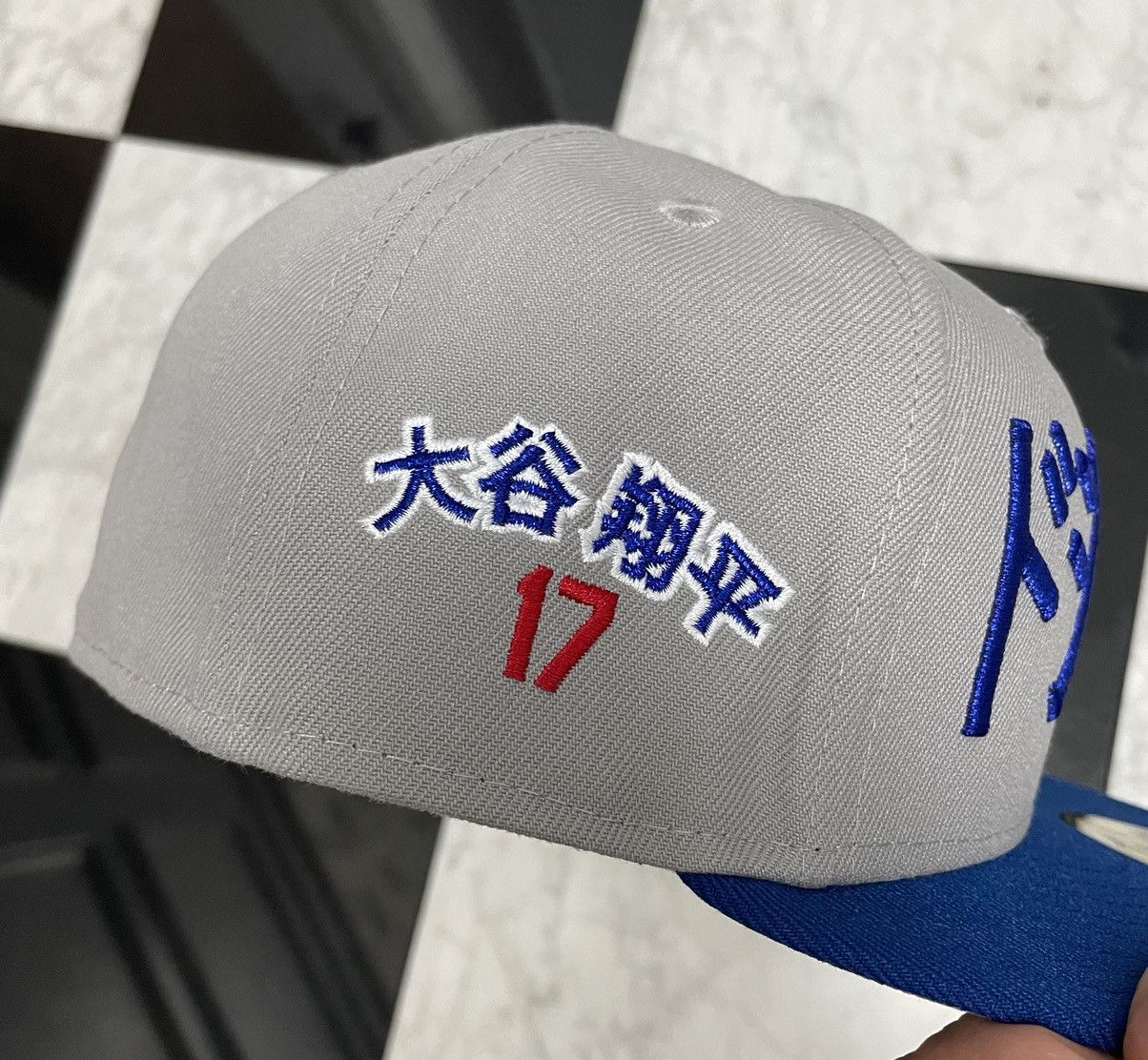 New Era 🔥 Exclusive Ohtani Dodgers fitted 7 3/8 Size ONE SIZE - 2 Thumbnail