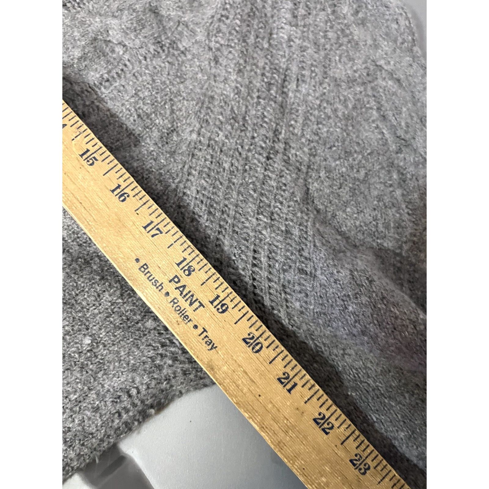 Banana Republic Banana Republic Sweater Long Sleeve Crew Neck Gray L Women Italian Yarn Pullover Knit Shirt (if allowed) Size L / US 10 / IT 46 - 5 Thumbnail