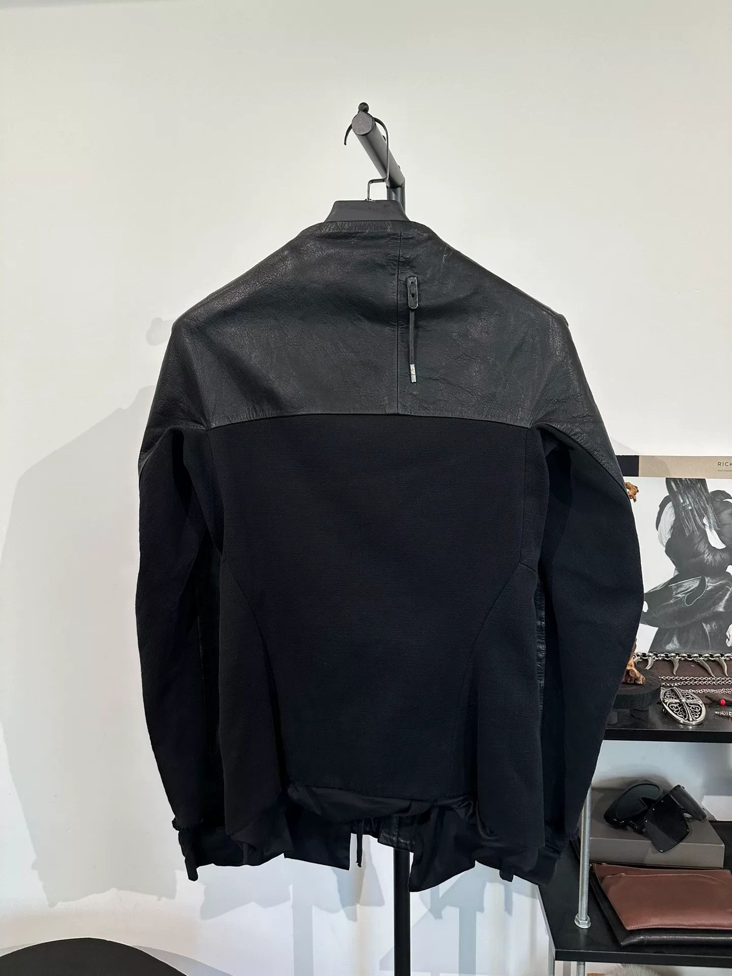 11 By Boris Bidjan Saberi Boris Bidjan Saberi 11by BBS Leather Denim Jacket S Size US S / EU 44-46 / 1 - 1 Thumbnail
