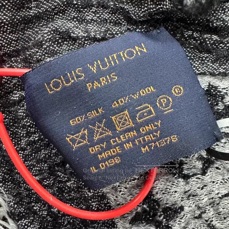 Louis Vuitton Louis Vuitton Old-flower printed black and silver reversib Size ONE SIZE - 4 Thumbnail