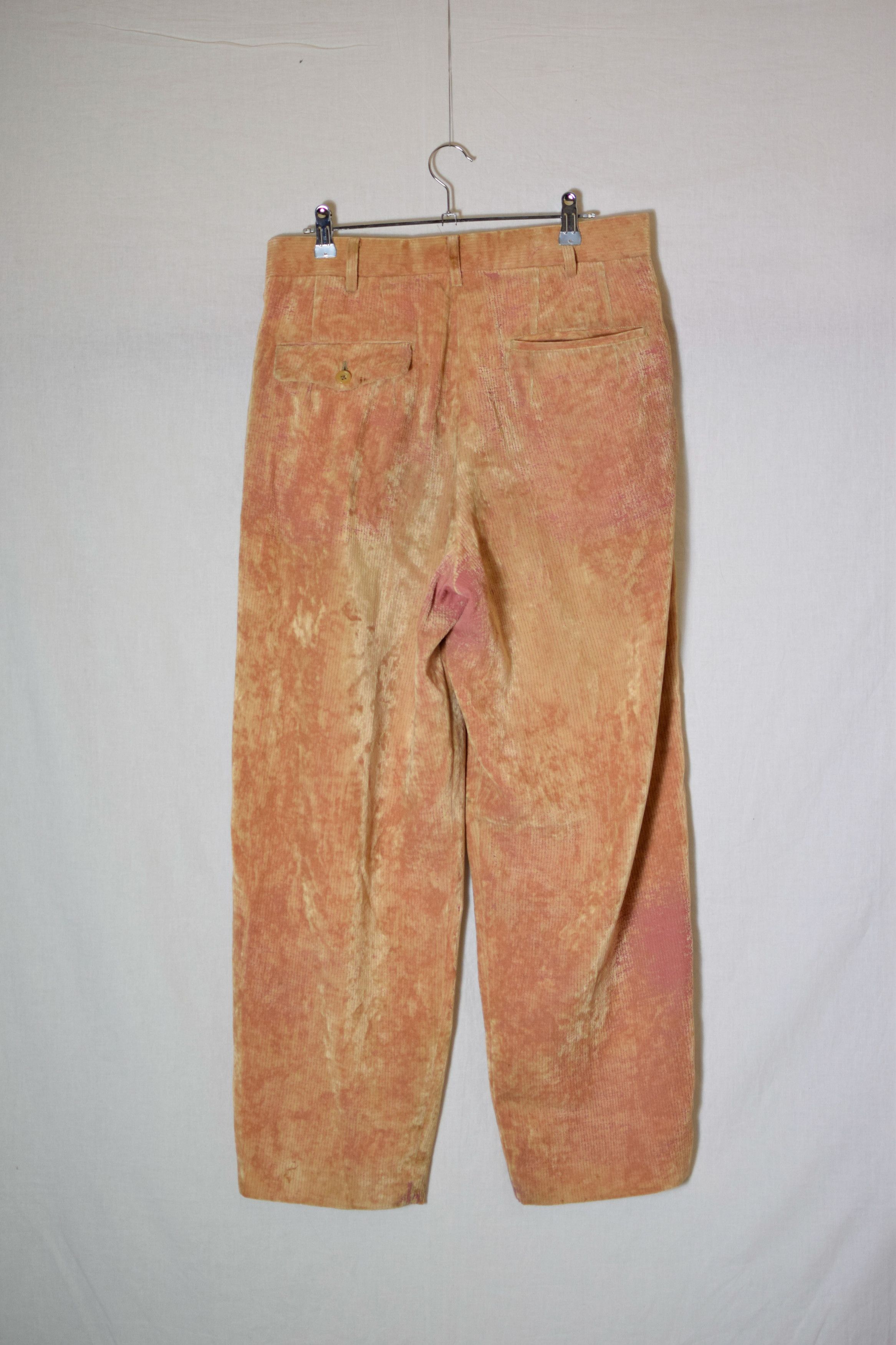 Yohji Yamamoto YYPH Archive AW94 Velvet Corduroy Pants - HV-P01-211 Size US 30 / EU 46 - 3 Thumbnail