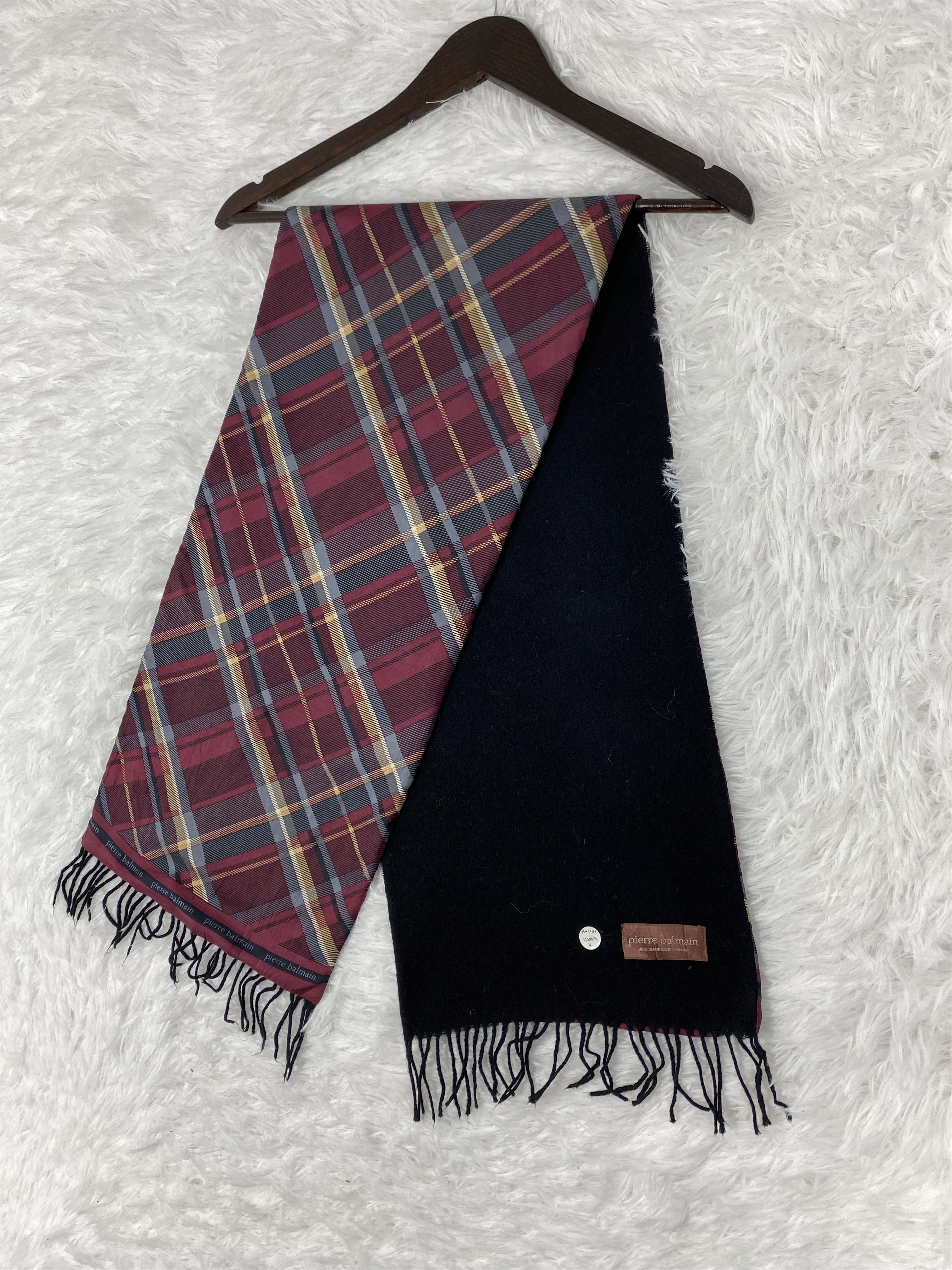 Pierre Balmain Vintage Pierre Balmain Scarf / Muffler Neckwear PM0111 Size ONE SIZE - 4 Thumbnail