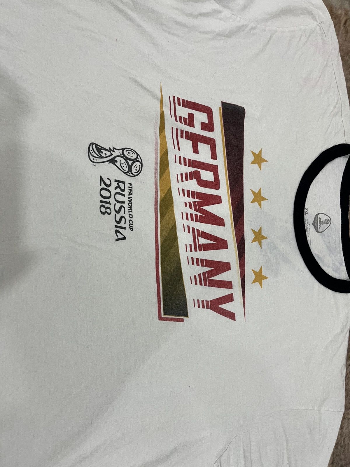 Vintage Germany FIFA World Cup 2018 Size US XXL / EU 58 / 5 - 4 Thumbnail