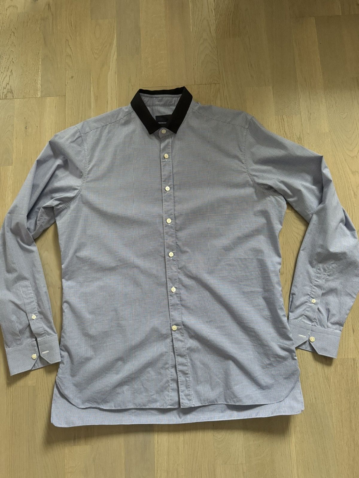 Lanvin LANVIN men shirt SEE REAL TAPE MEASUREMENTS IN PHOTOS Size US L / EU 52-54 / 3 - 3 Thumbnail