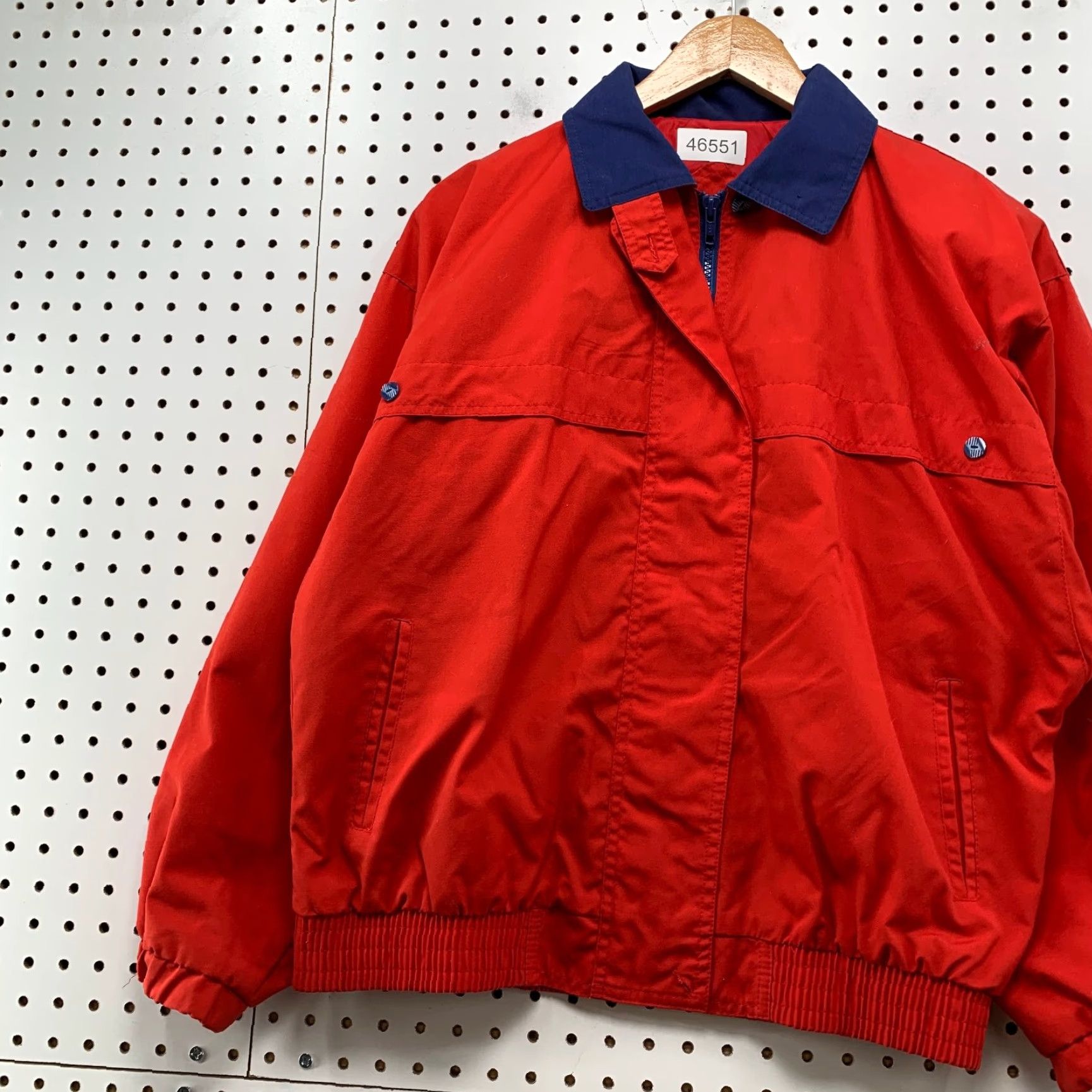 Vintage VINTAGE Sergio Valente Jacket Mens S Red Back Button Hong Kong Size US S / EU 44-46 / 1 - 4 Thumbnail