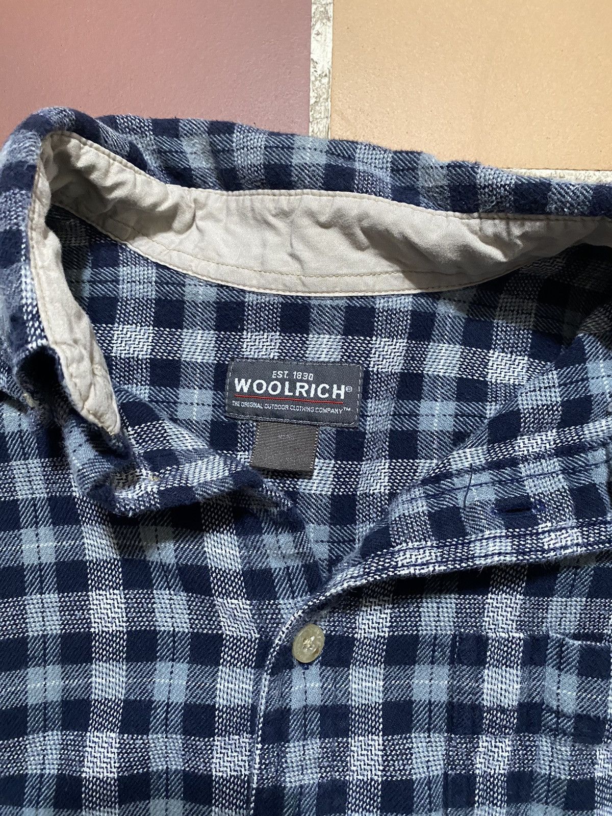 Woolrich Woolen Mills Vintage Woolrich Plaid Flannel Botton up shirt Size US L / EU 52-54 / 3 - 2 Thumbnail