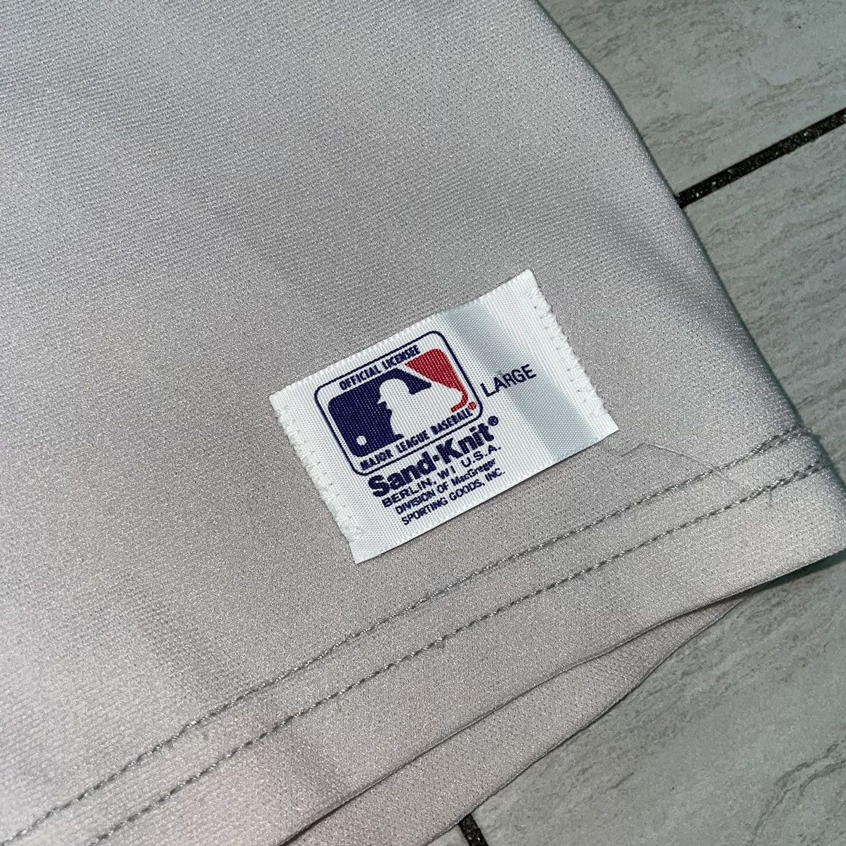 MLB Vintage Sand Knit Cardinals Jersey Size US L / EU 52-54 / 3 - 2 Thumbnail