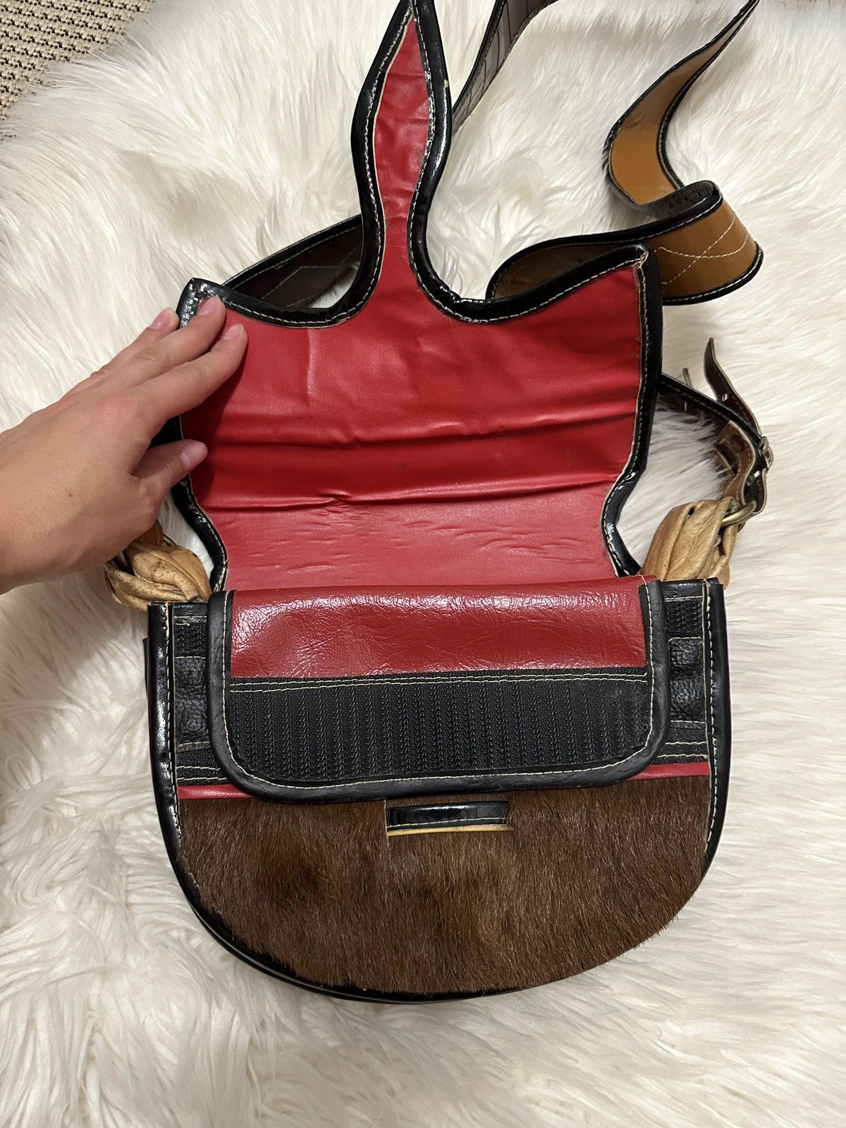 Other Guarnieleria Jerico Dario Agudelo leather hair bag like Size ONE SIZE - 4 Thumbnail