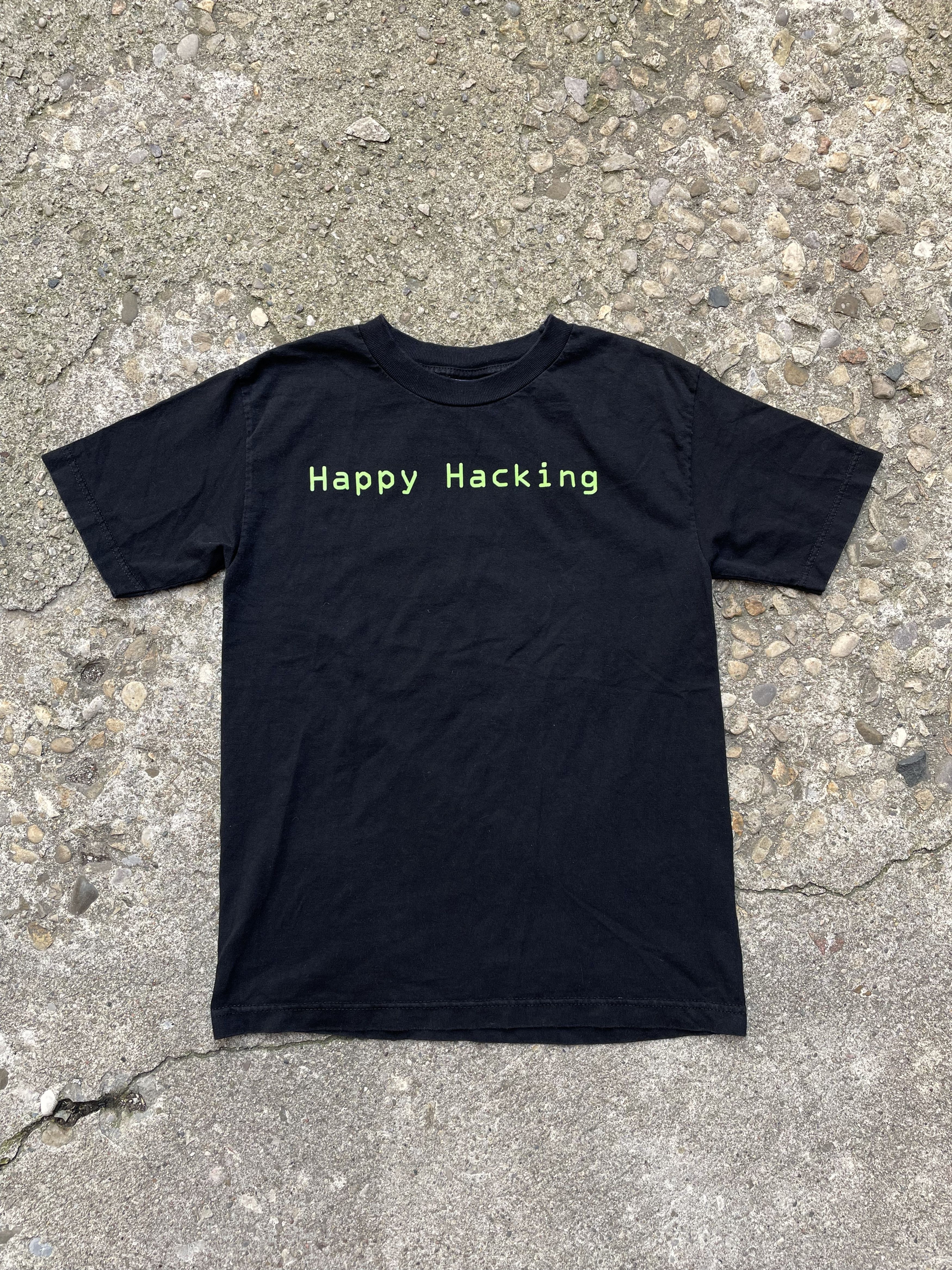 Vintage VTG 2000's Happy Hacking Graphic T-Shirt Size US S / EU 44-46 / 1 - 2 Thumbnail