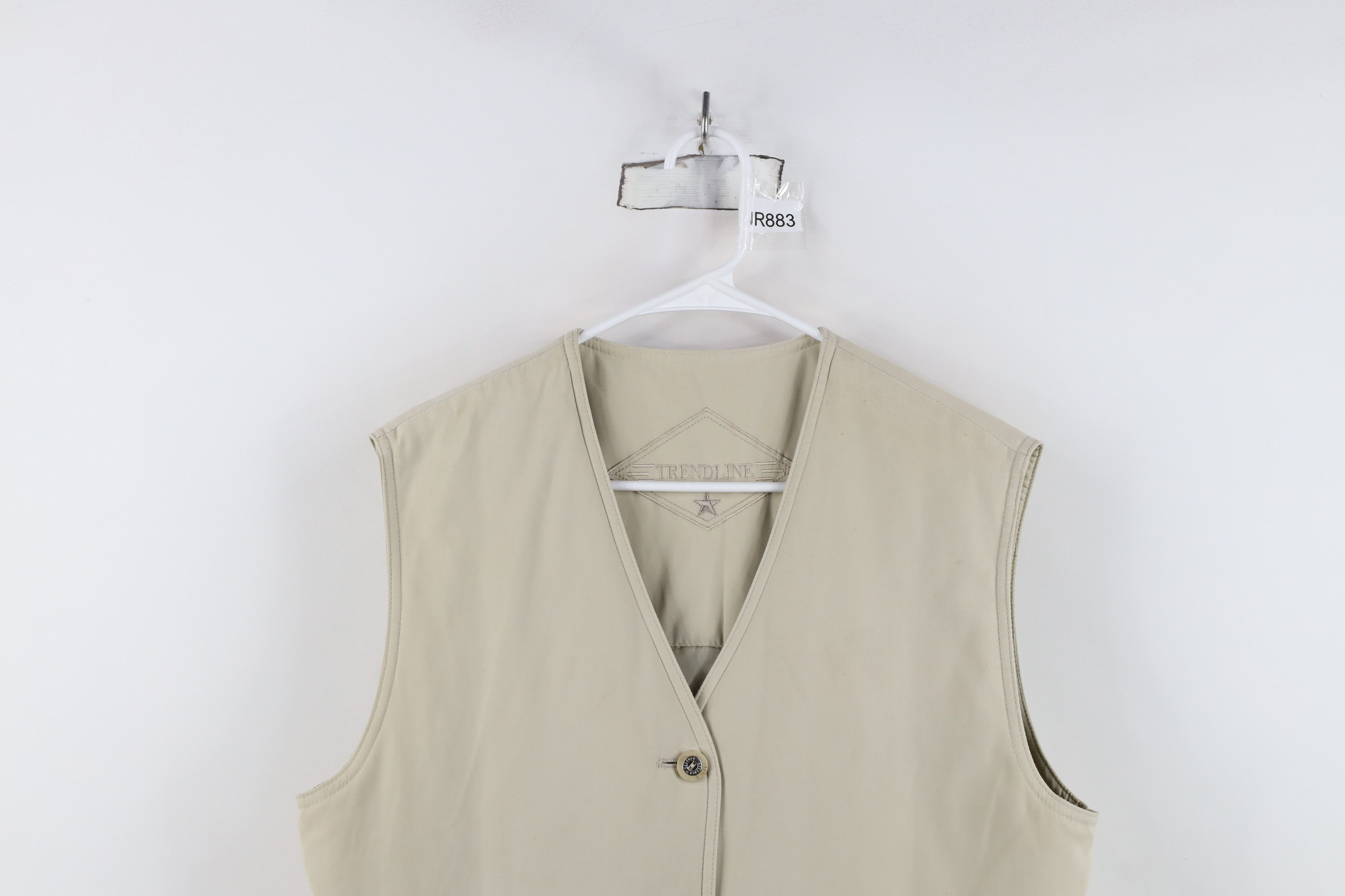 Vintage Deadstock Vintage 90s Streetwear Microfiber Vest Jacket Size M / US 6-8 / IT 42-44 - 2 Thumbnail