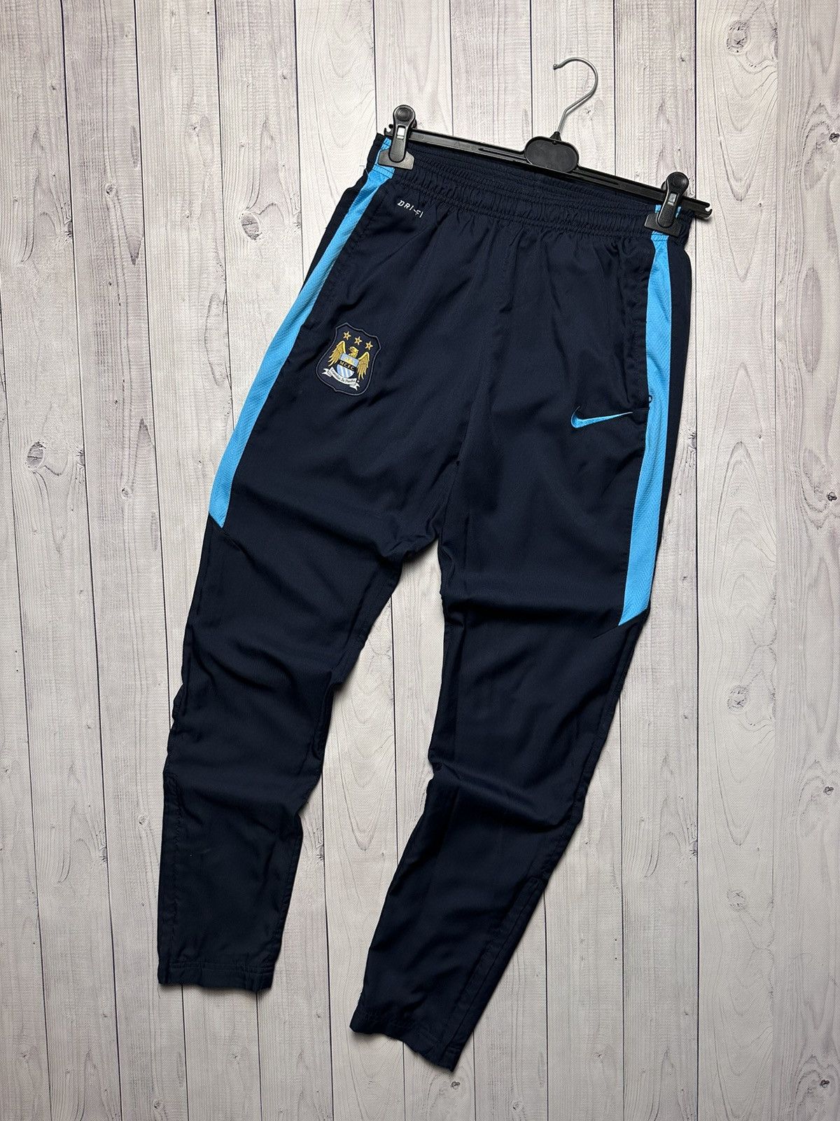 Vintage Nike Manchester City soccer joggers size S logo
