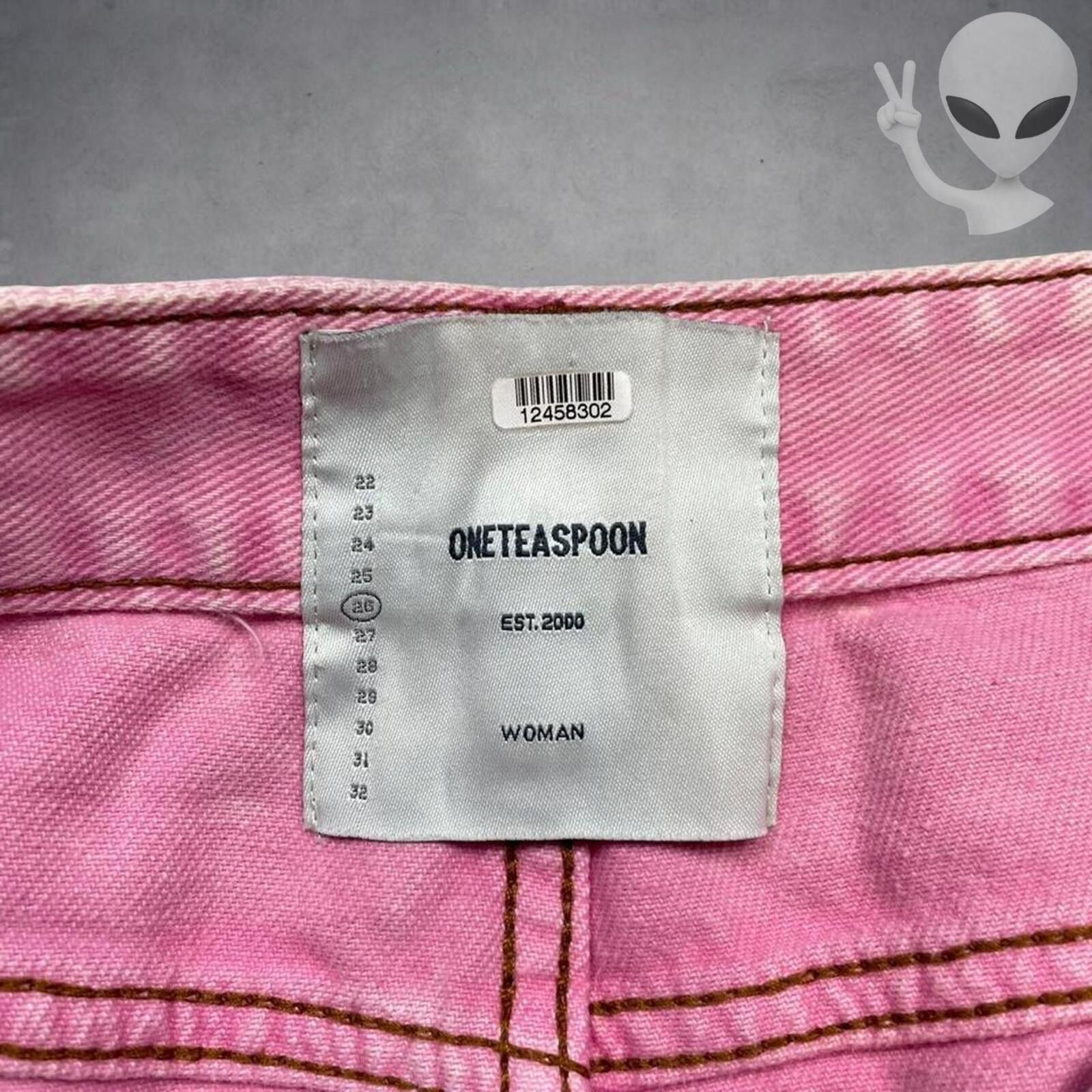 One Teaspoon One Teaspoon 2020 High Waist Pink Mini Skirt 24 Size 42" / US 20 - 4 Thumbnail
