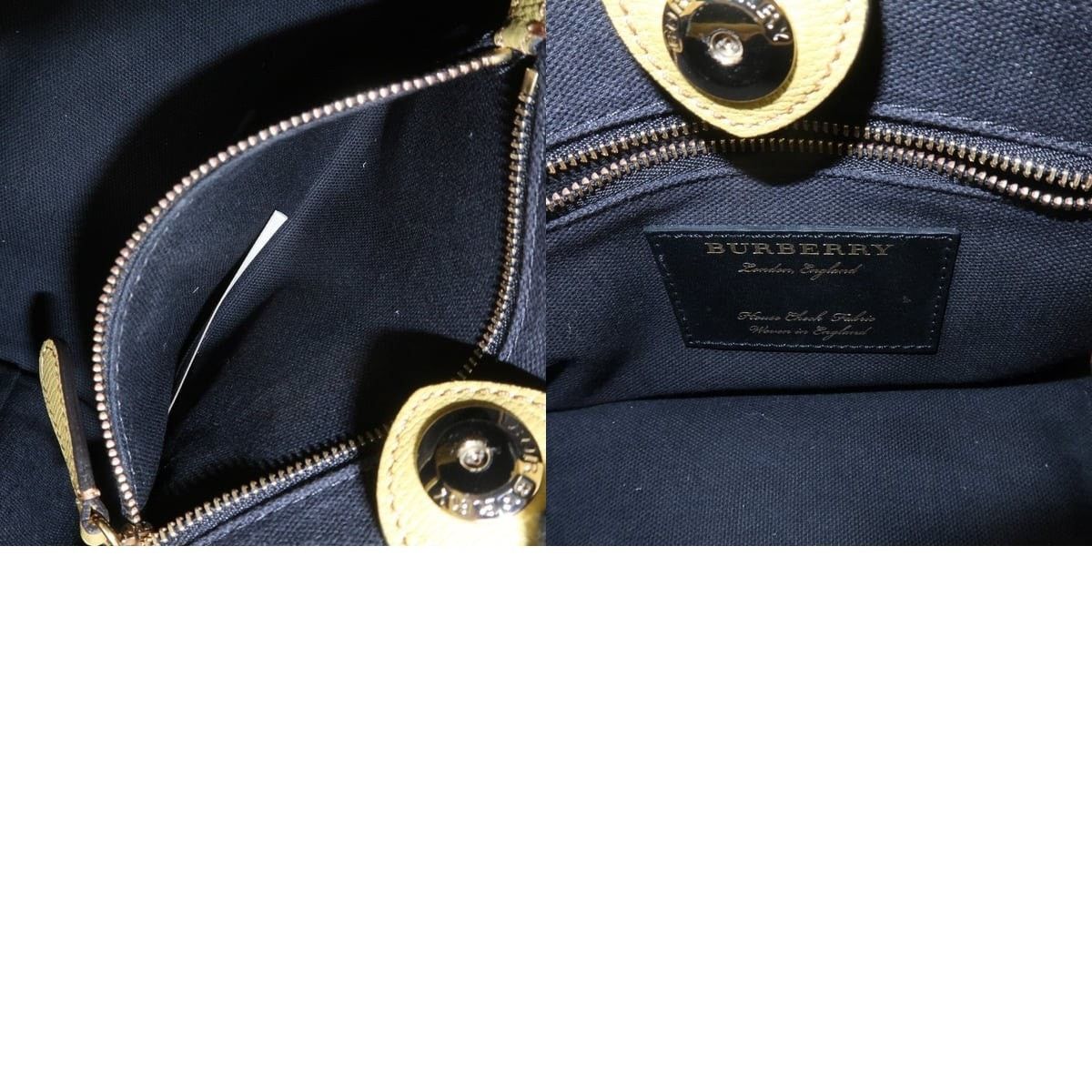 Burberry Burberry Banner Mini Leather Shoulder Bag Yellow Size ONE SIZE - 8 Thumbnail