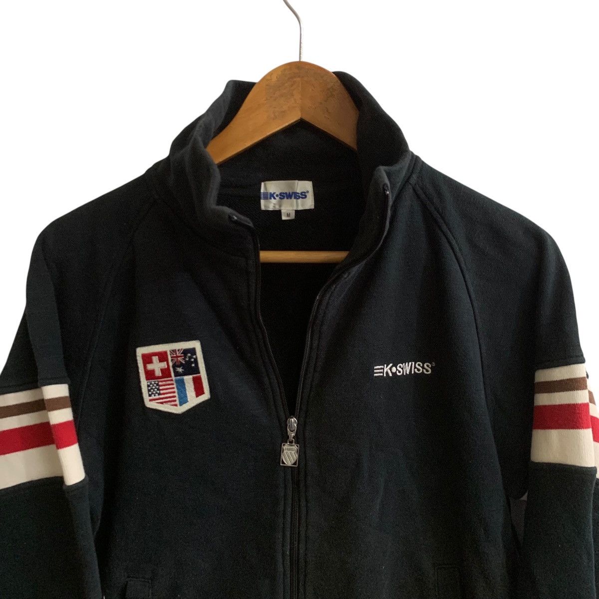 K-Swiss × Vintage Black k swiss sweater small size Size US S / EU 44-46 / 1 - 2 Thumbnail