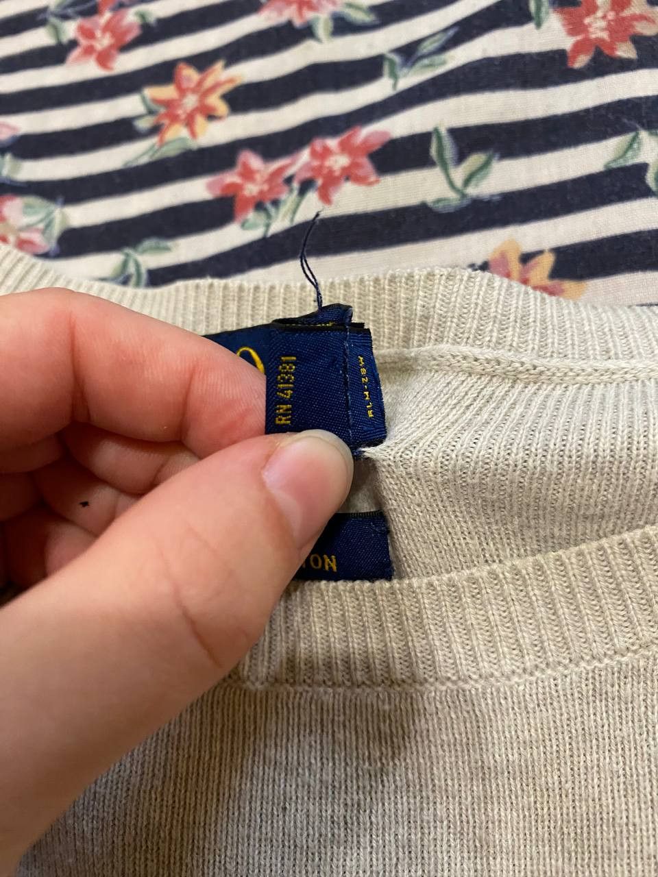 Polo Ralph Lauren Vintage Polo Ralph Lauren Slim Fit Embroidered Logo Size L Size US L / EU 52-54 / 3 - 3 Thumbnail