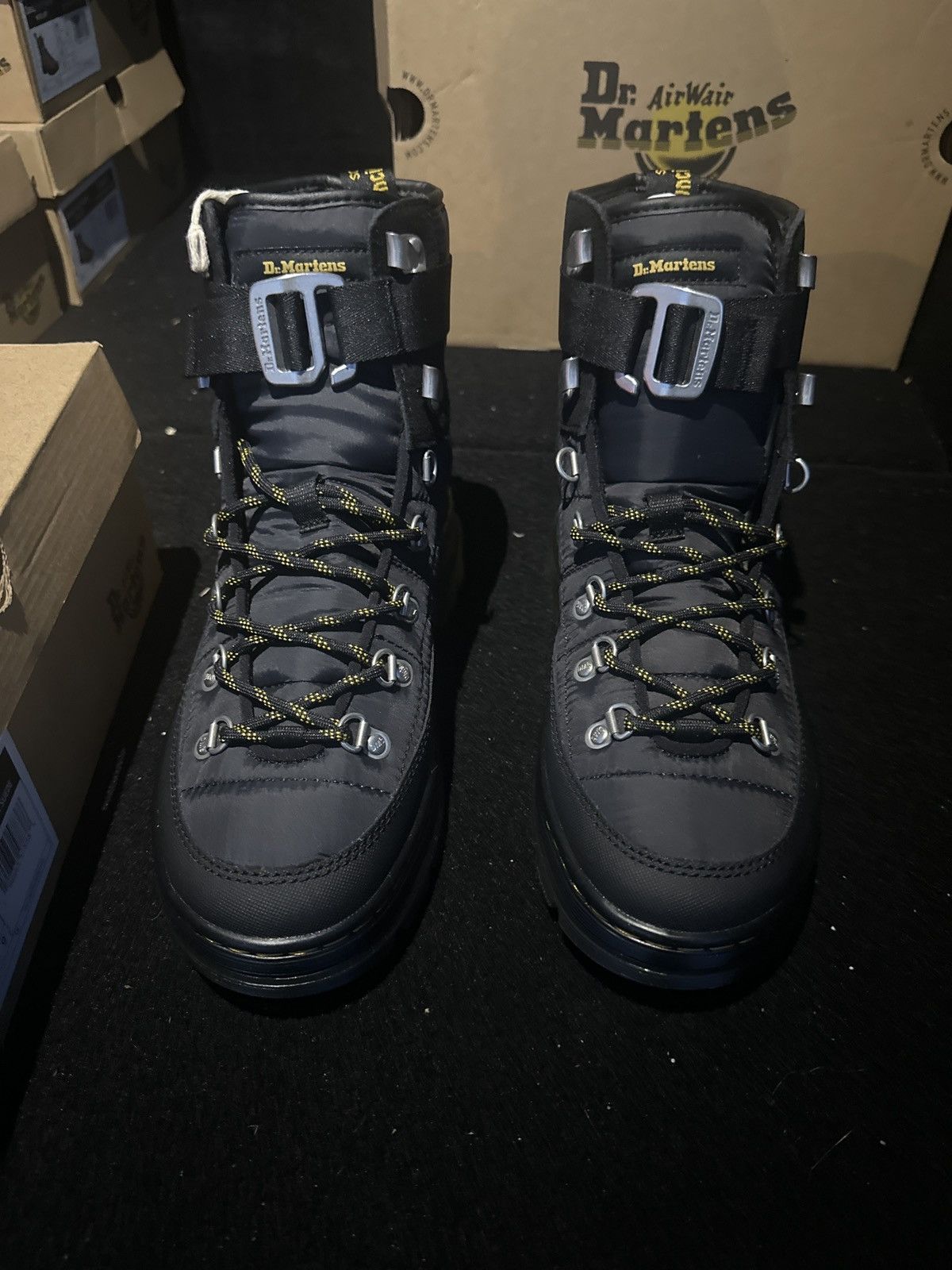 Dr. Martens Dr. Martens Combs Tech Padded Boots Black (US 8 / EU 39) Size US 7 / EU 40 - 1 Thumbnail