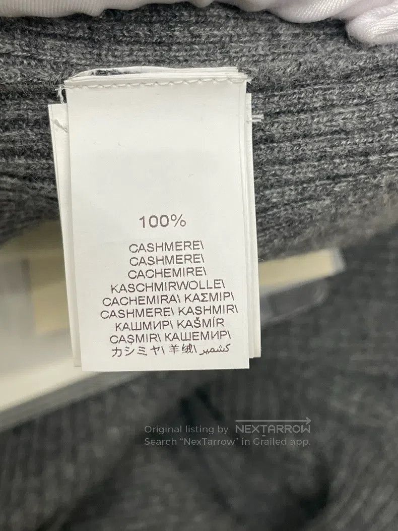 Brunello Cucinelli Brunello Cucinelli Dark grey studded cashmere sweater Size S / US 4 / IT 40 - 4 Thumbnail