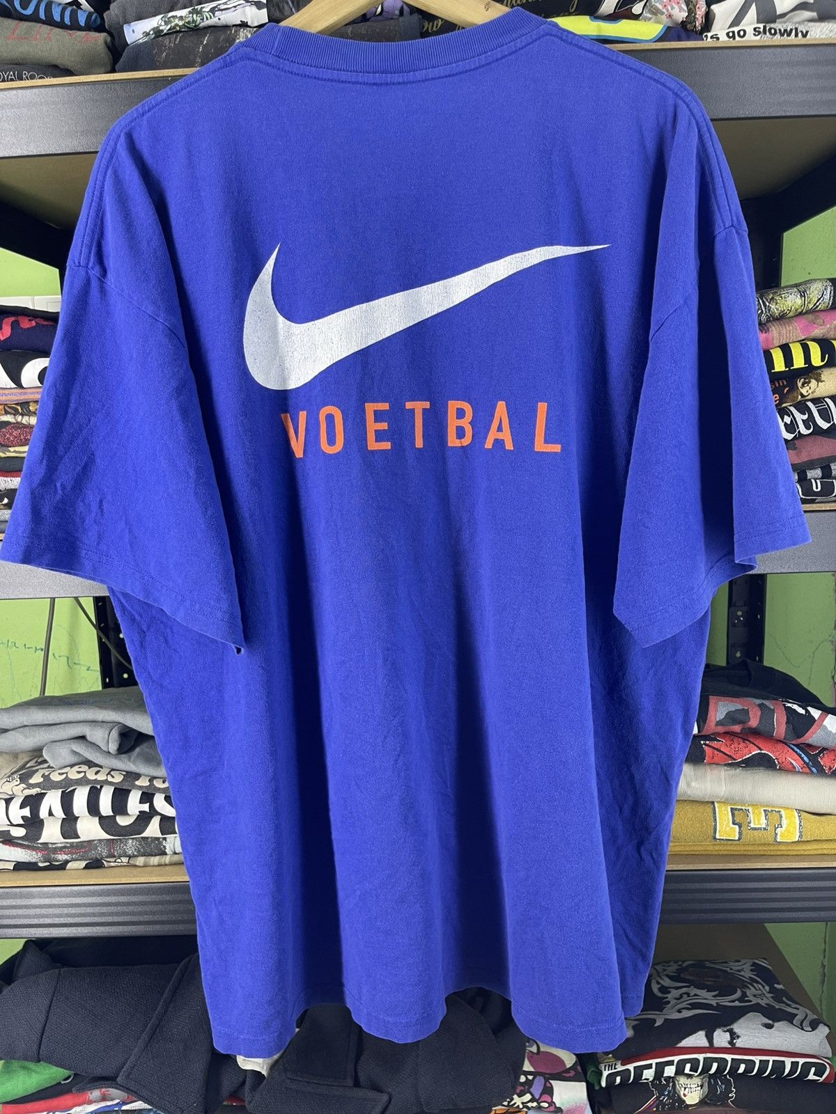 Nike Vintage 90's Nike KNVB Netherlands Just Do It T-Shirt Size US L / EU 52-54 / 3 - 6 Thumbnail