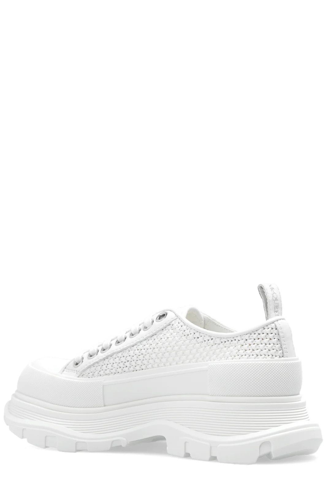 Alexander McQueen o1y0225 Low Top Sneakers in White Size US 10 / IT 40 - 3 Thumbnail