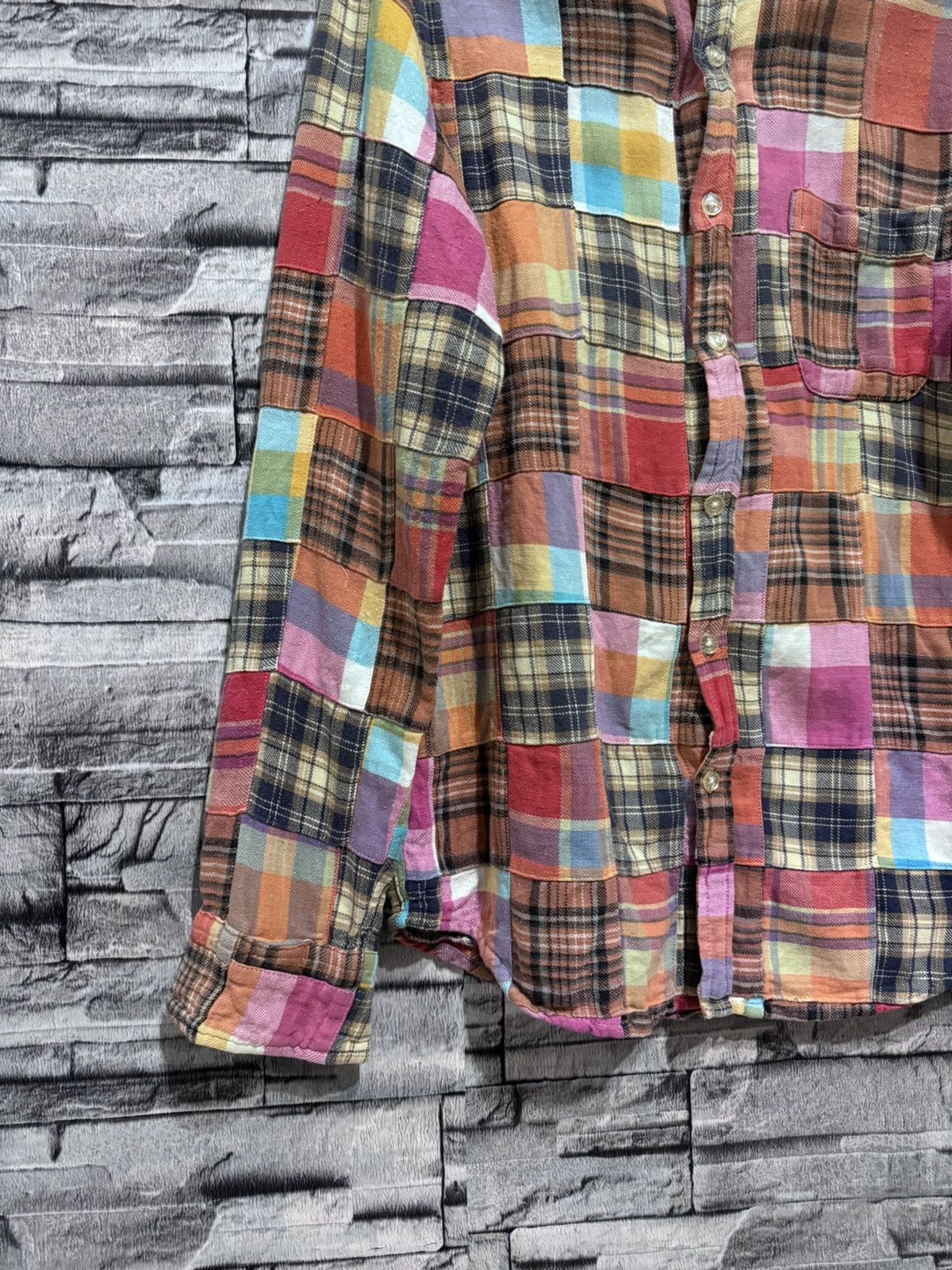 Beams Plus Vintage Beams Flannel single pocket custom design Size US M / EU 48-50 / 2 - 4 Thumbnail