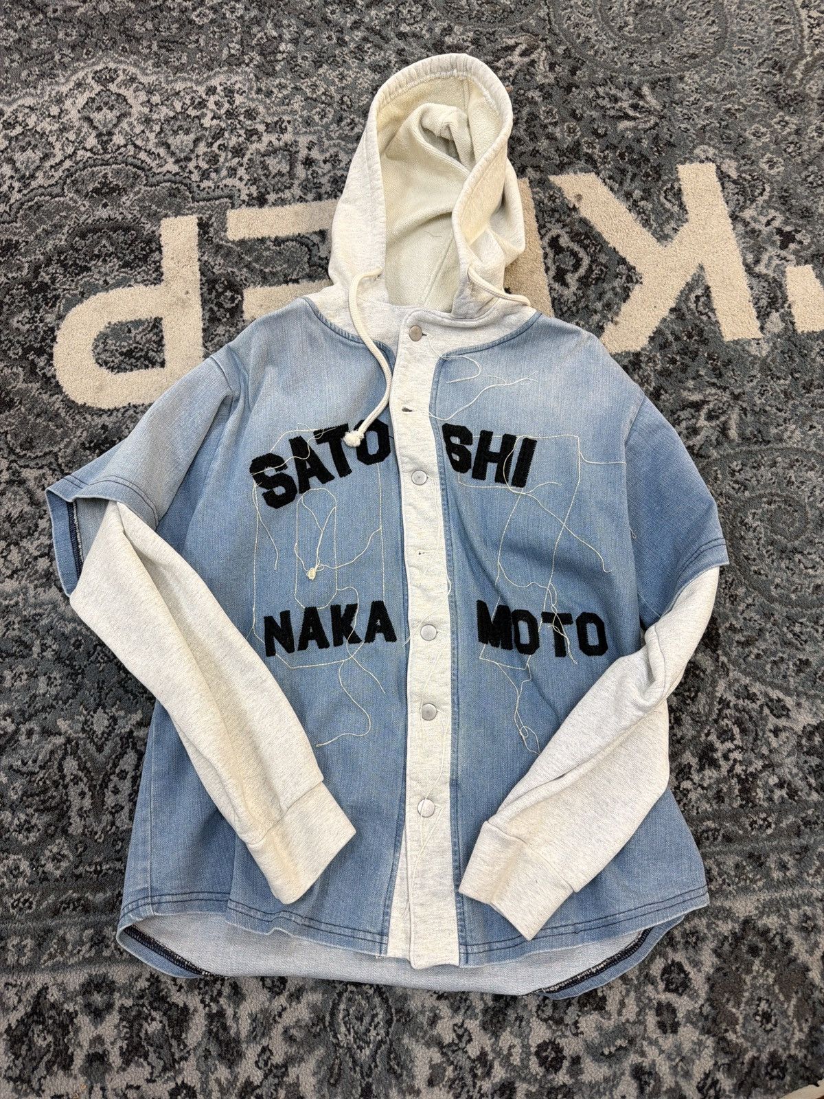 Satoshi Nakamoto Satoshi nakamoto baseball button up hoodie Size US M / EU 48-50 / 2 - 1 Thumbnail