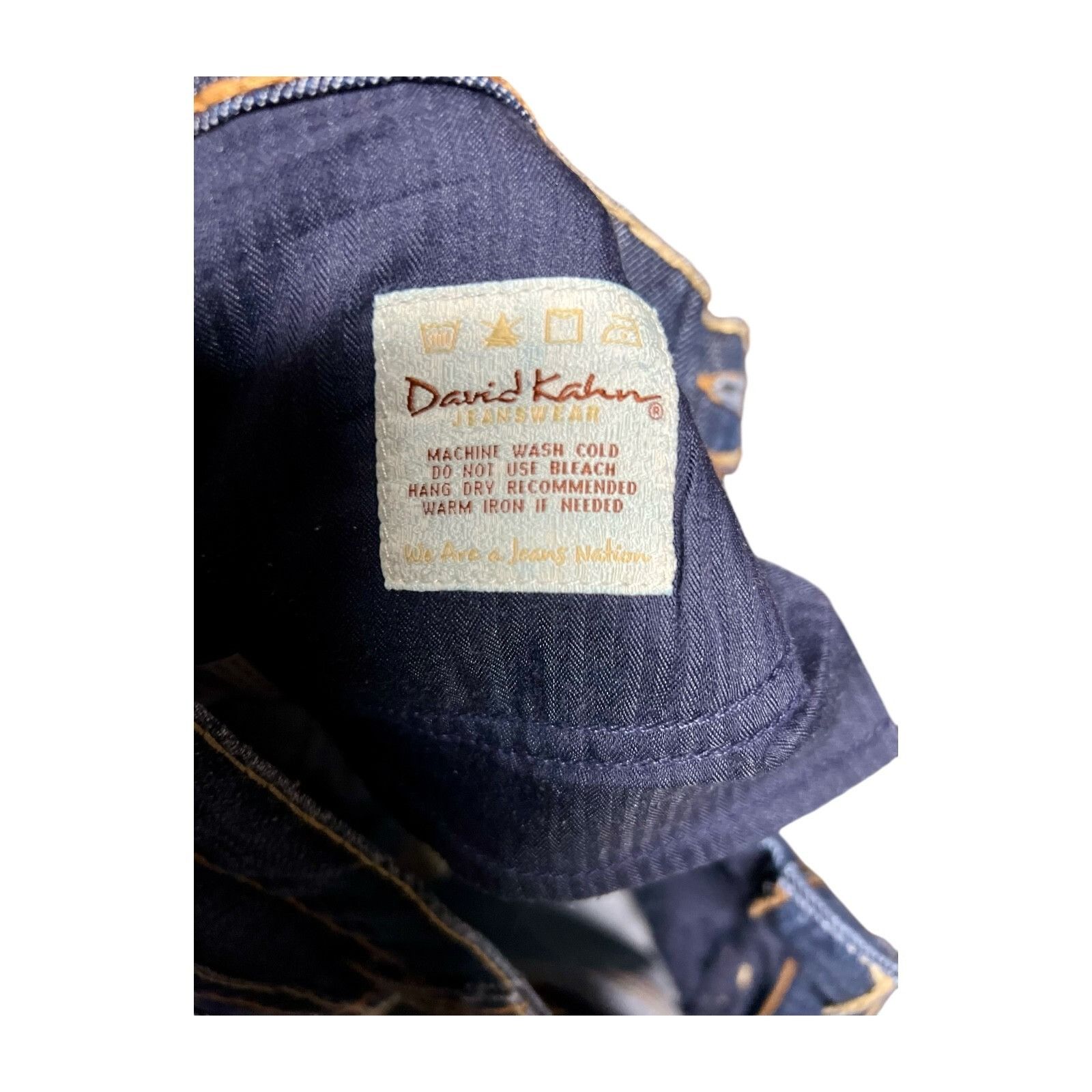 Other David Kahn Jeanswear Women's Lauren Dark Wash Distressed Den Size 24" / US 00 / IT 34 - 7 Thumbnail