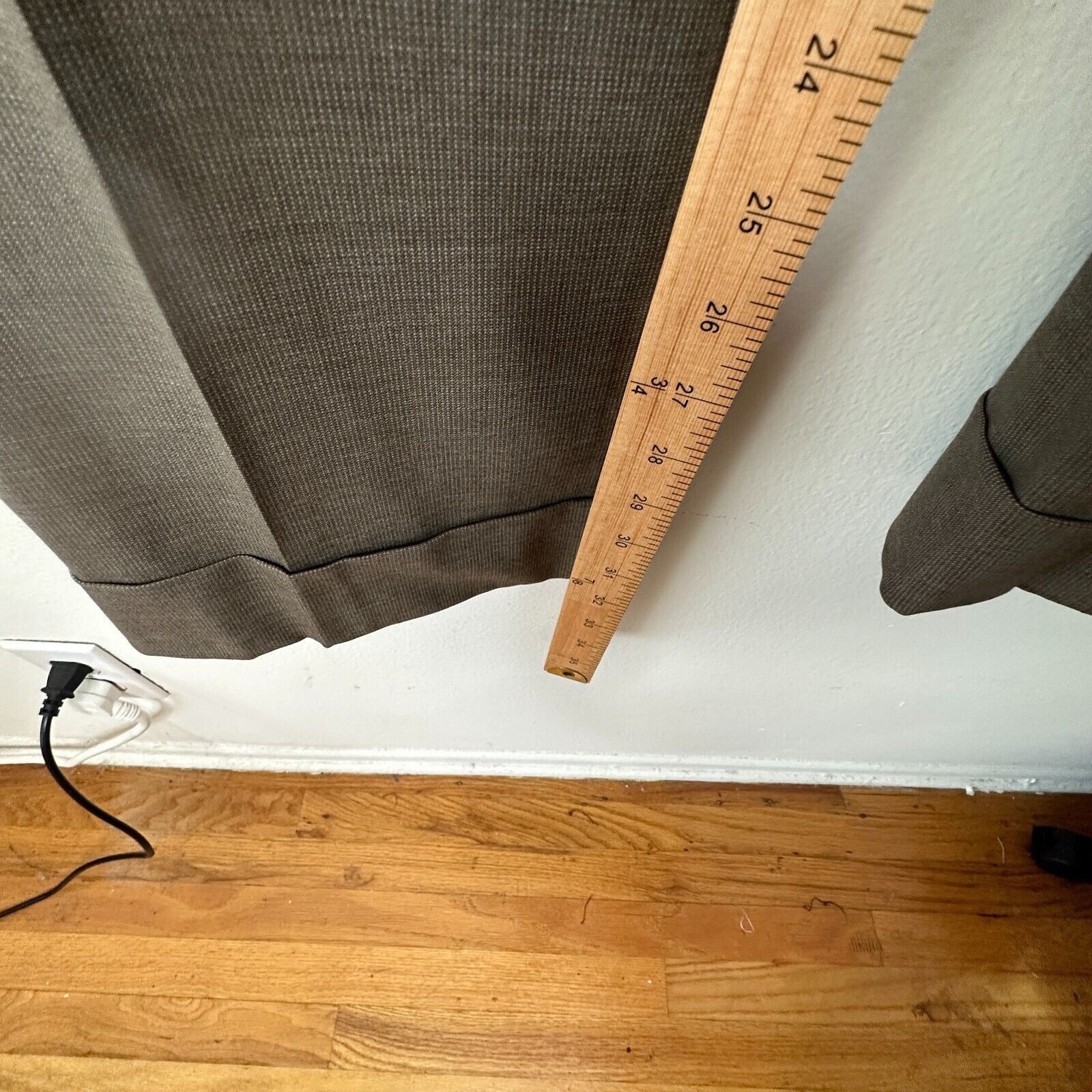 Banana Republic Banana Republic Brown Martin Fit Wide Leg Cuffed Trouser 4 Size 27" / US 4 / IT 40 - 11 Thumbnail