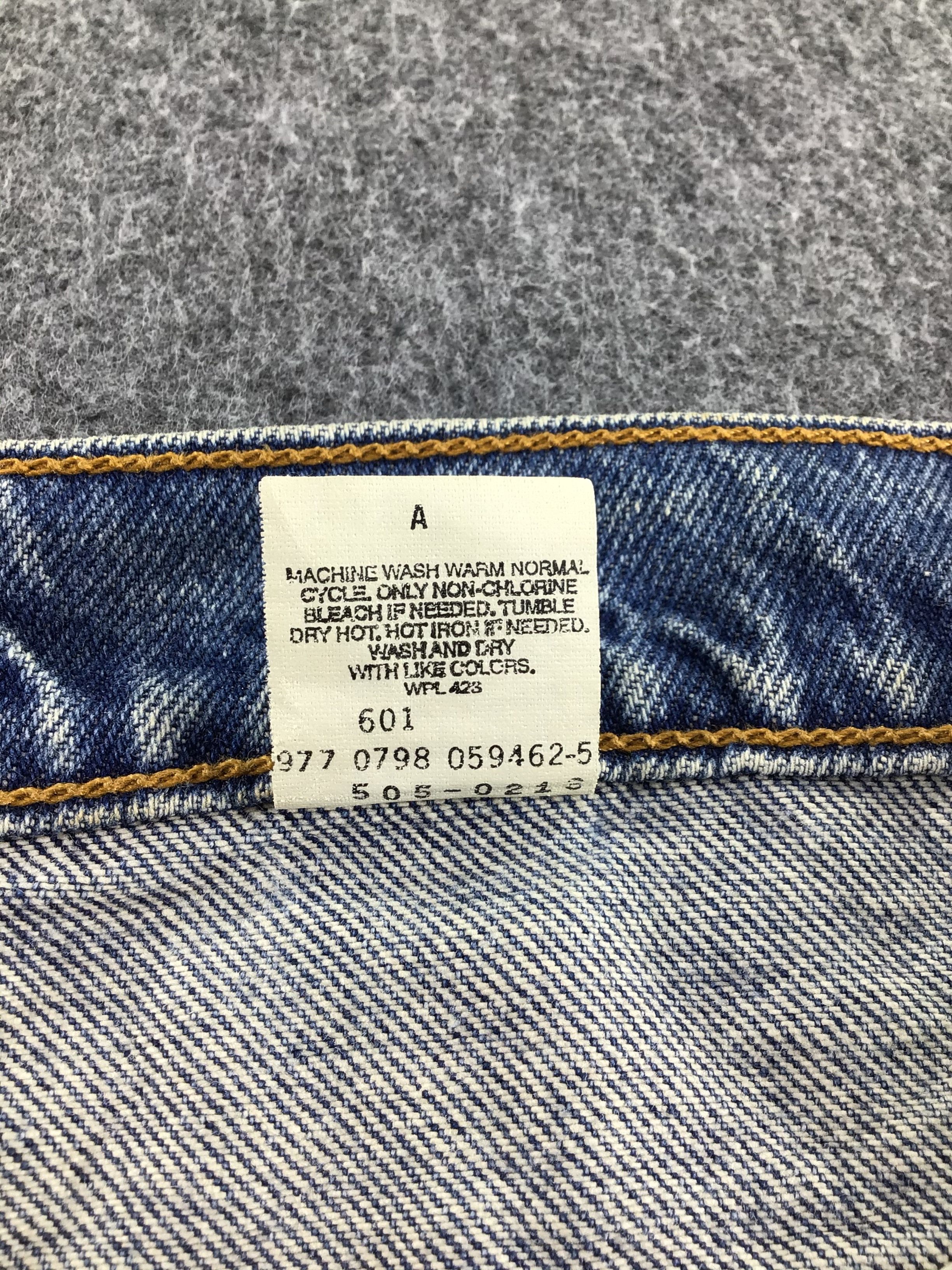 Levi's Vintage 90s Rusty Levis 505 Jeans-JM166 Size US 32 / EU 48 - 9 Thumbnail