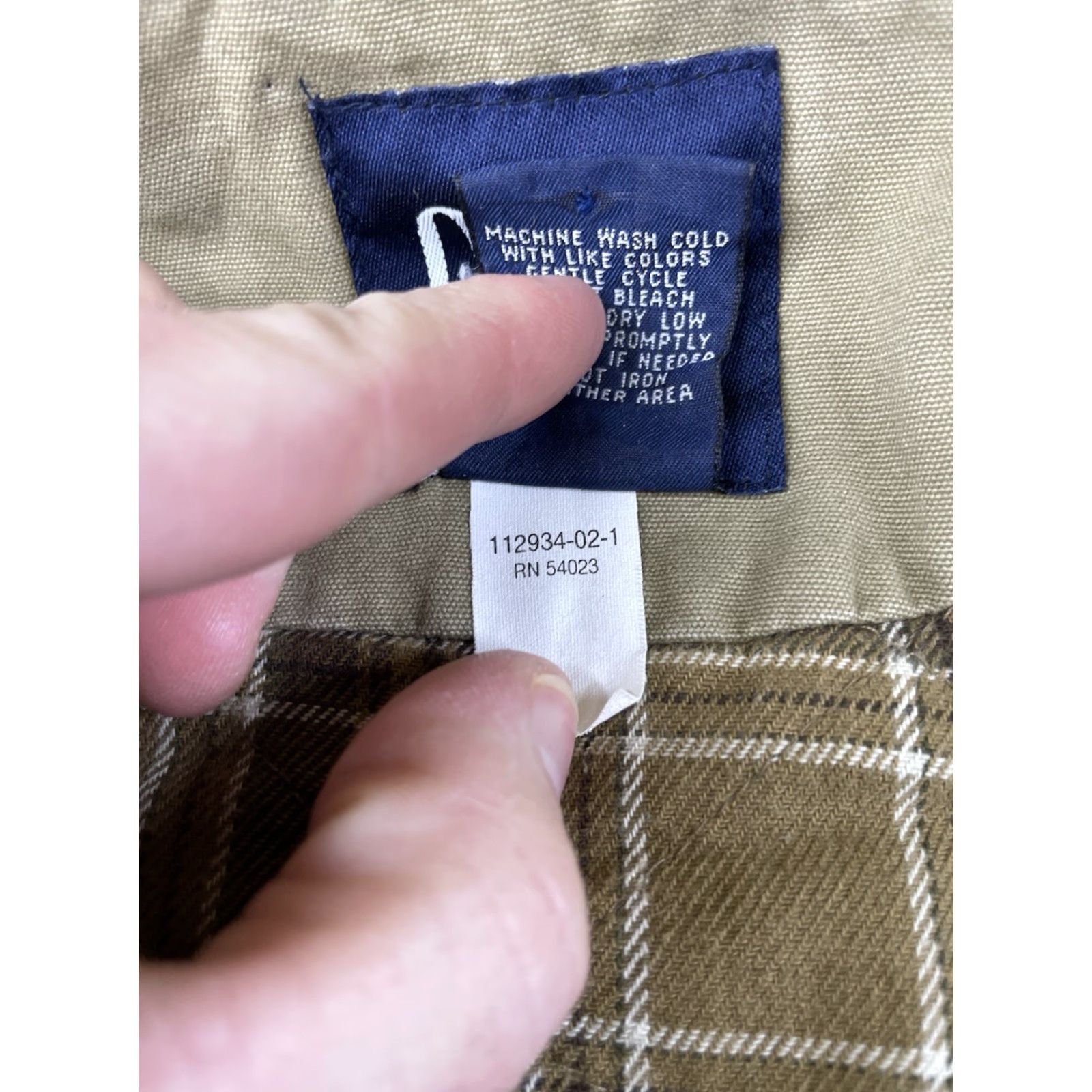 Gap VINTAGE Gap Jacket Mens M Corduroy Quilted Lined Coat Barn Chore Beige Size US M / EU 48-50 / 2 - 4 Thumbnail