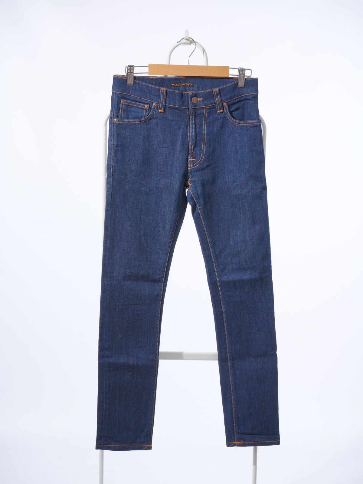 Nudie Jeans Nudie jeans thin finn dry ecru embo sz 30 Size US 30 / EU 46 - 3 Thumbnail