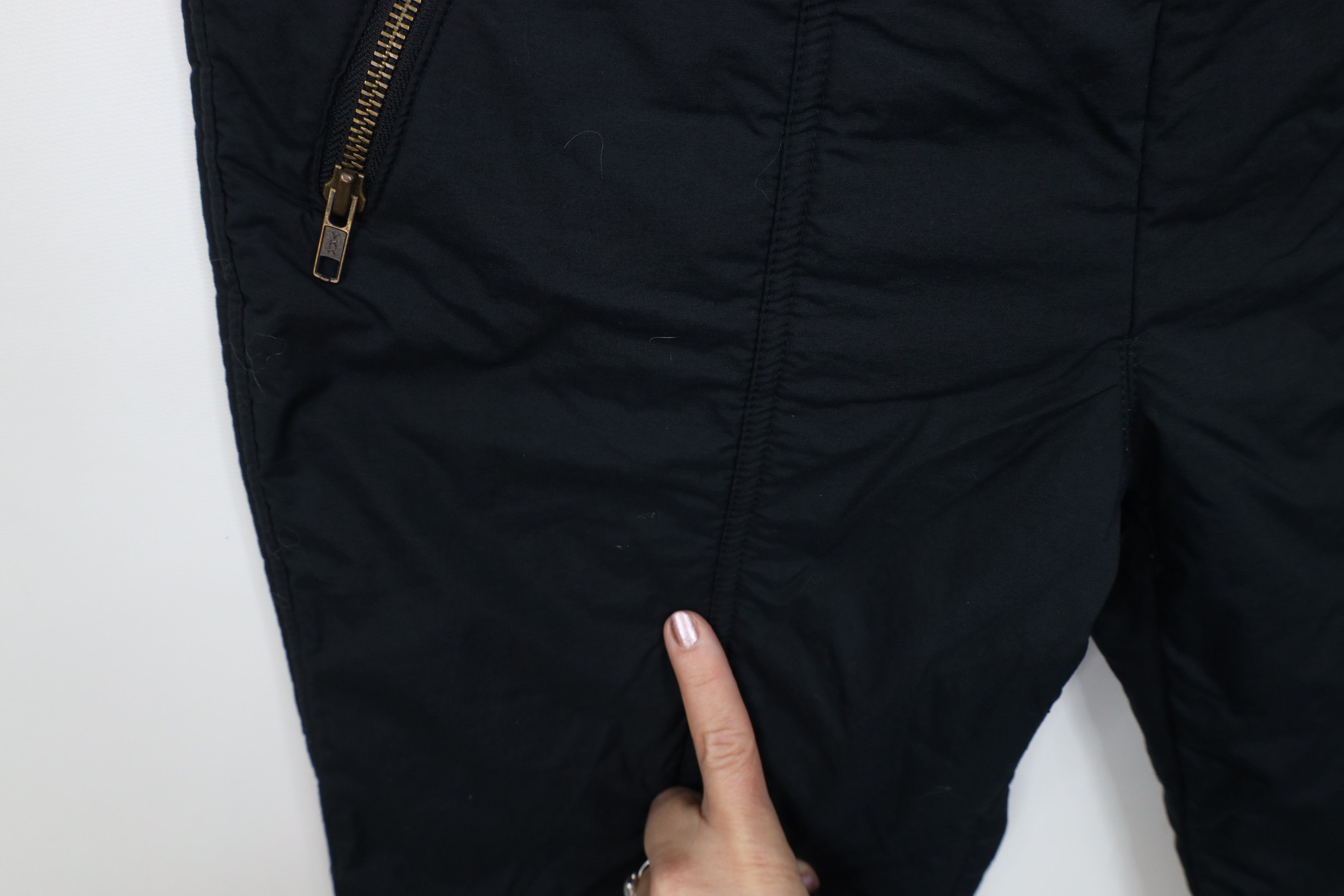 Vintage Vintage 90s Streetwear Insulated Winter Snow Pants Black Size 30" / US 8 / IT 44 - 6 Thumbnail