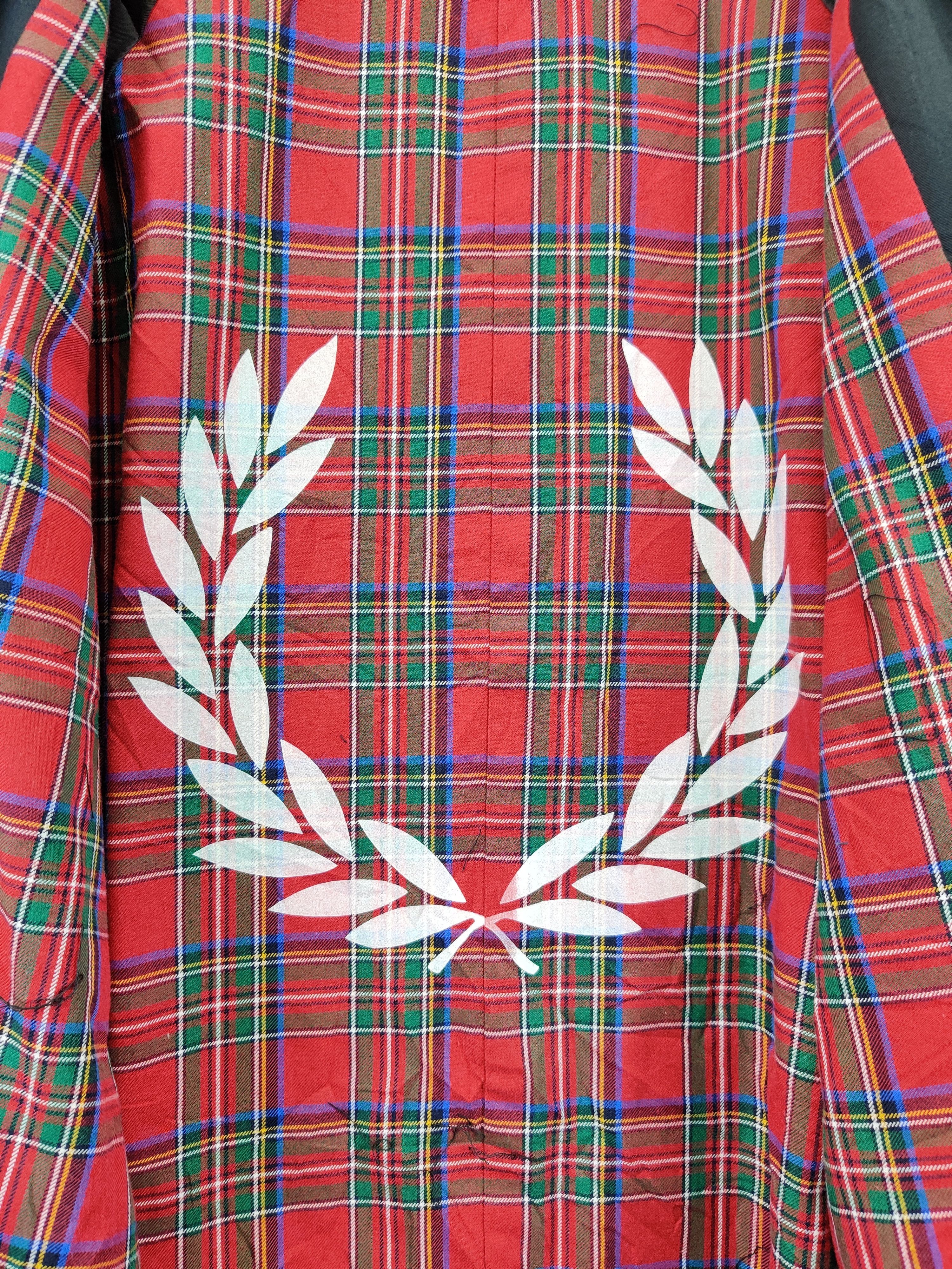 Fred Perry Vintage Fred Perry Checkered Long Jacket Size US S / EU 44-46 / 1 - 8 Thumbnail