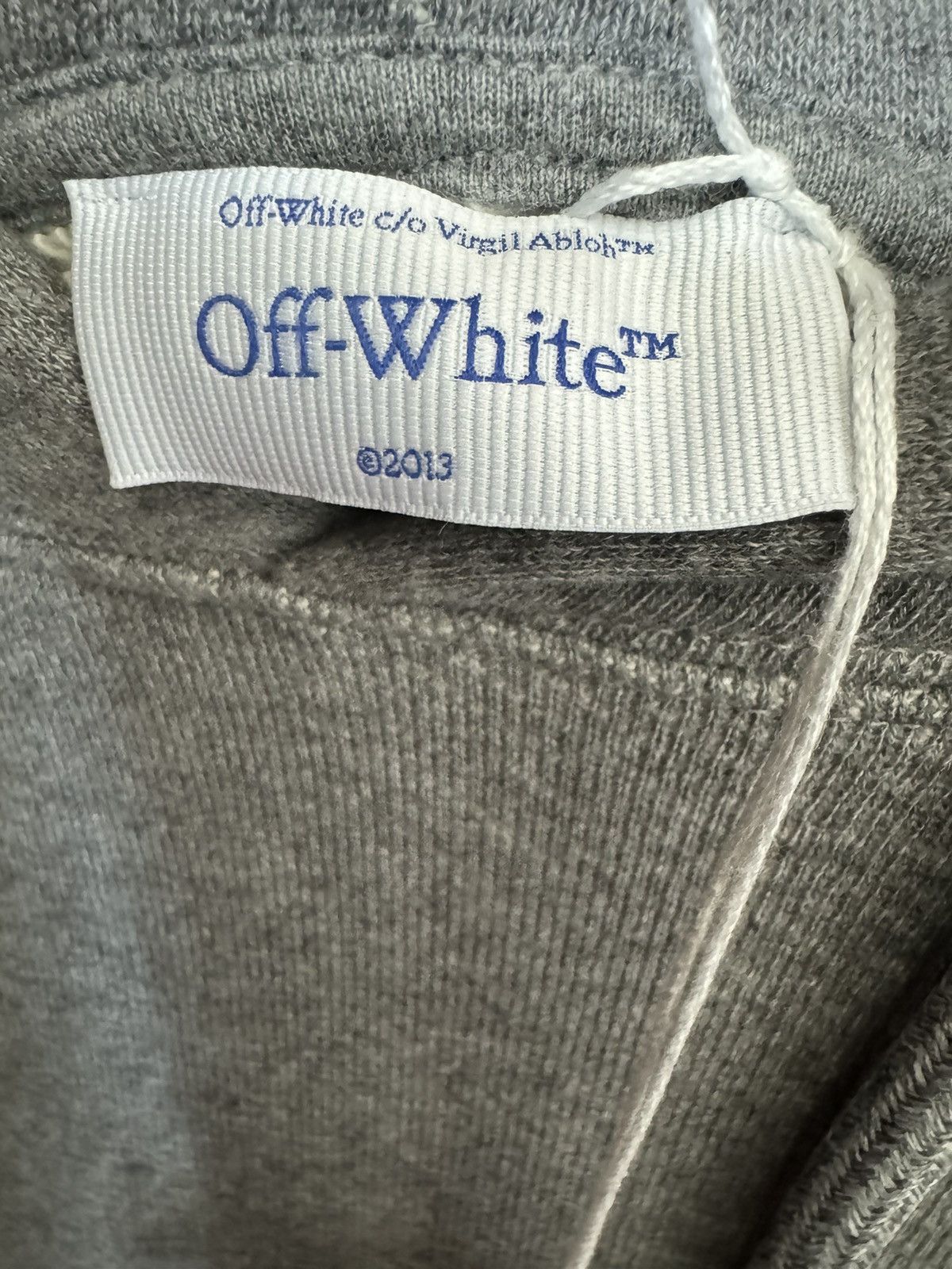 Off-White Off-White Virgil Abloh Men's Gray Hoodie Size US M / EU 48-50 / 2 - 8 Thumbnail